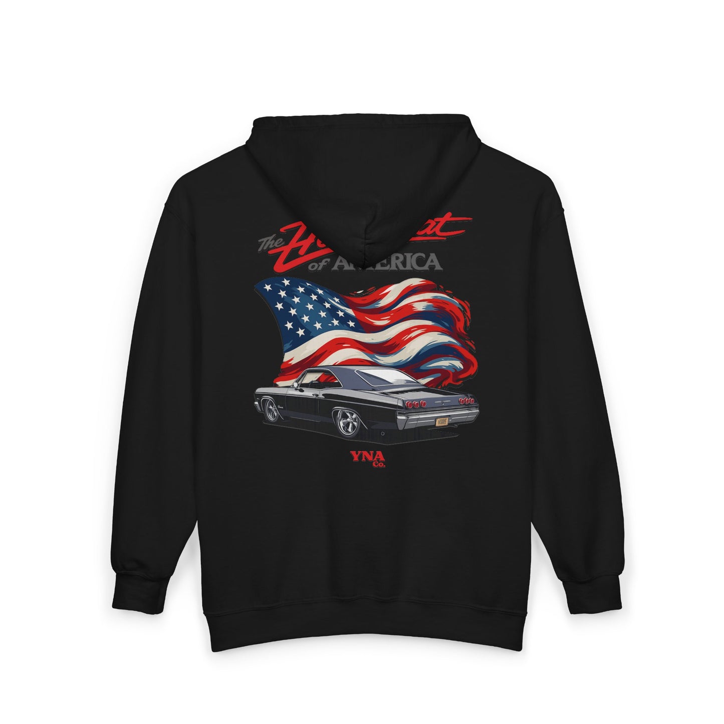 The Heartbeat of America Full Zip Up Hoodie