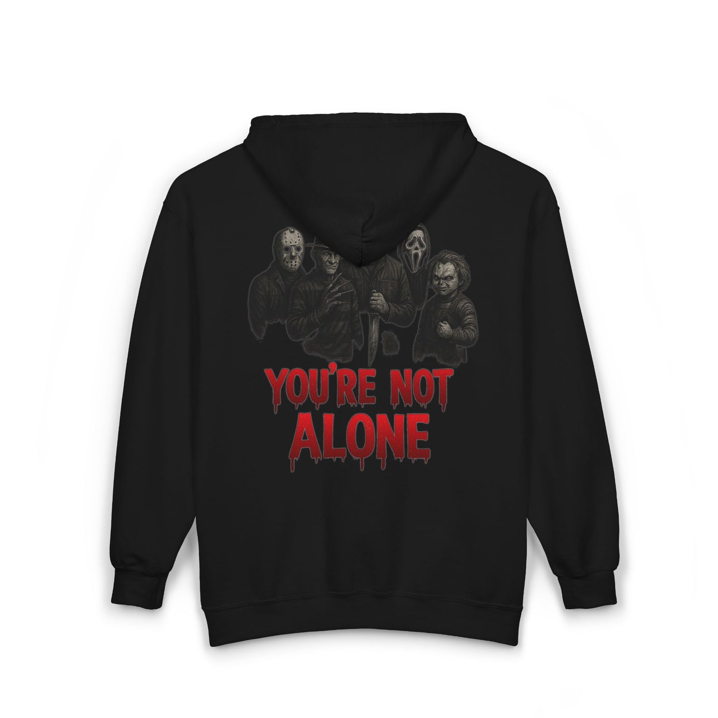 Icons of Horror Full Zip Up Hooded Sweatshirt Limited Edition