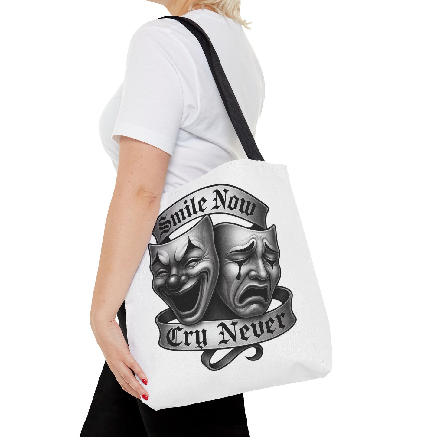 You're Not Alone Tote Bag – Smile Now, Cry Never Edition