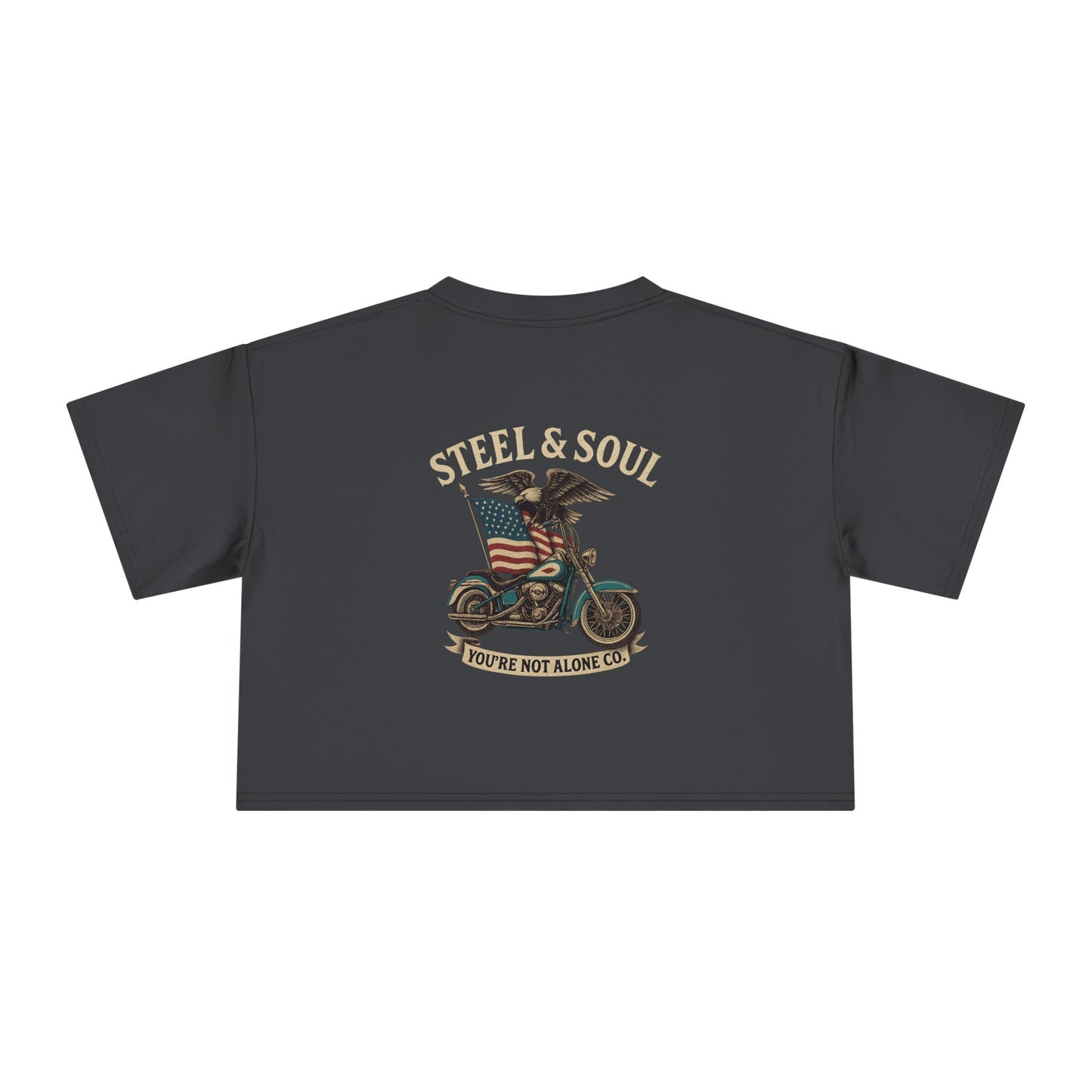 FREAKYTAIL Steel & Soul Women's Crop Tee