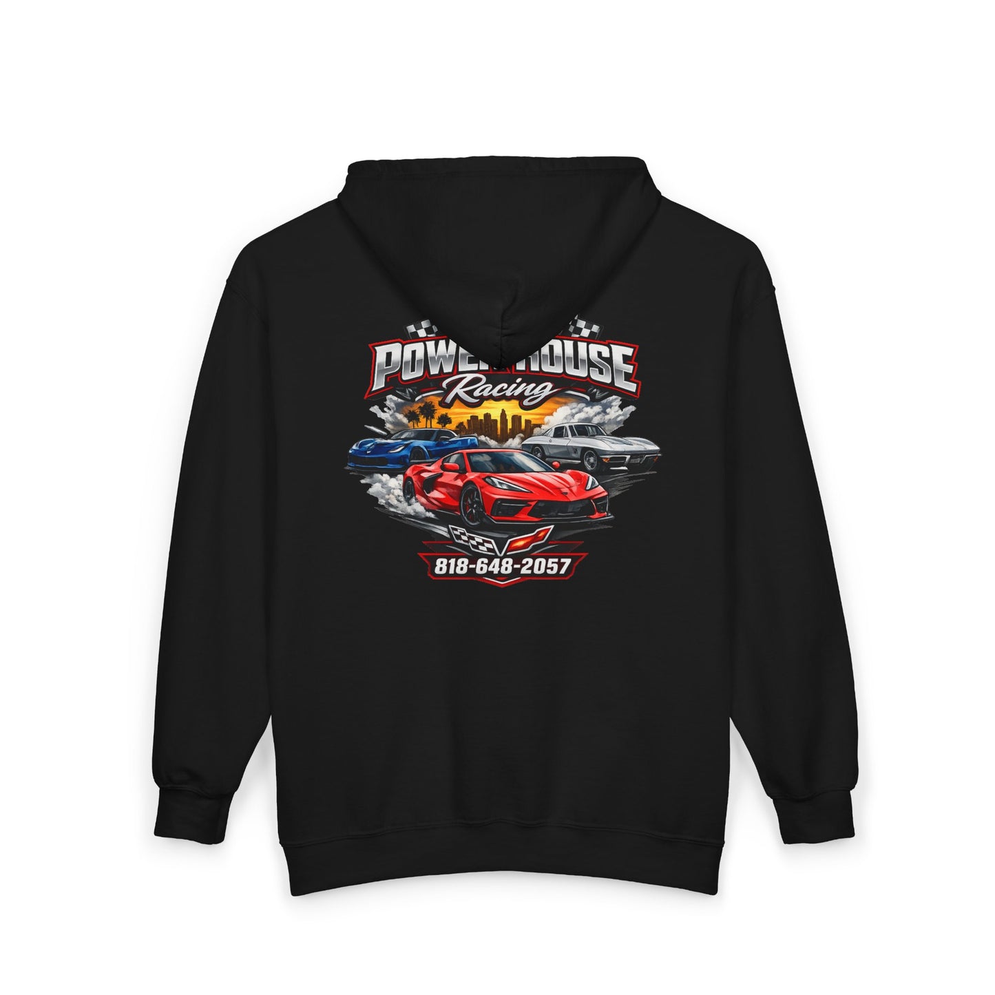 Power House Racing Full Zip Up Hoodie (Variant 3)