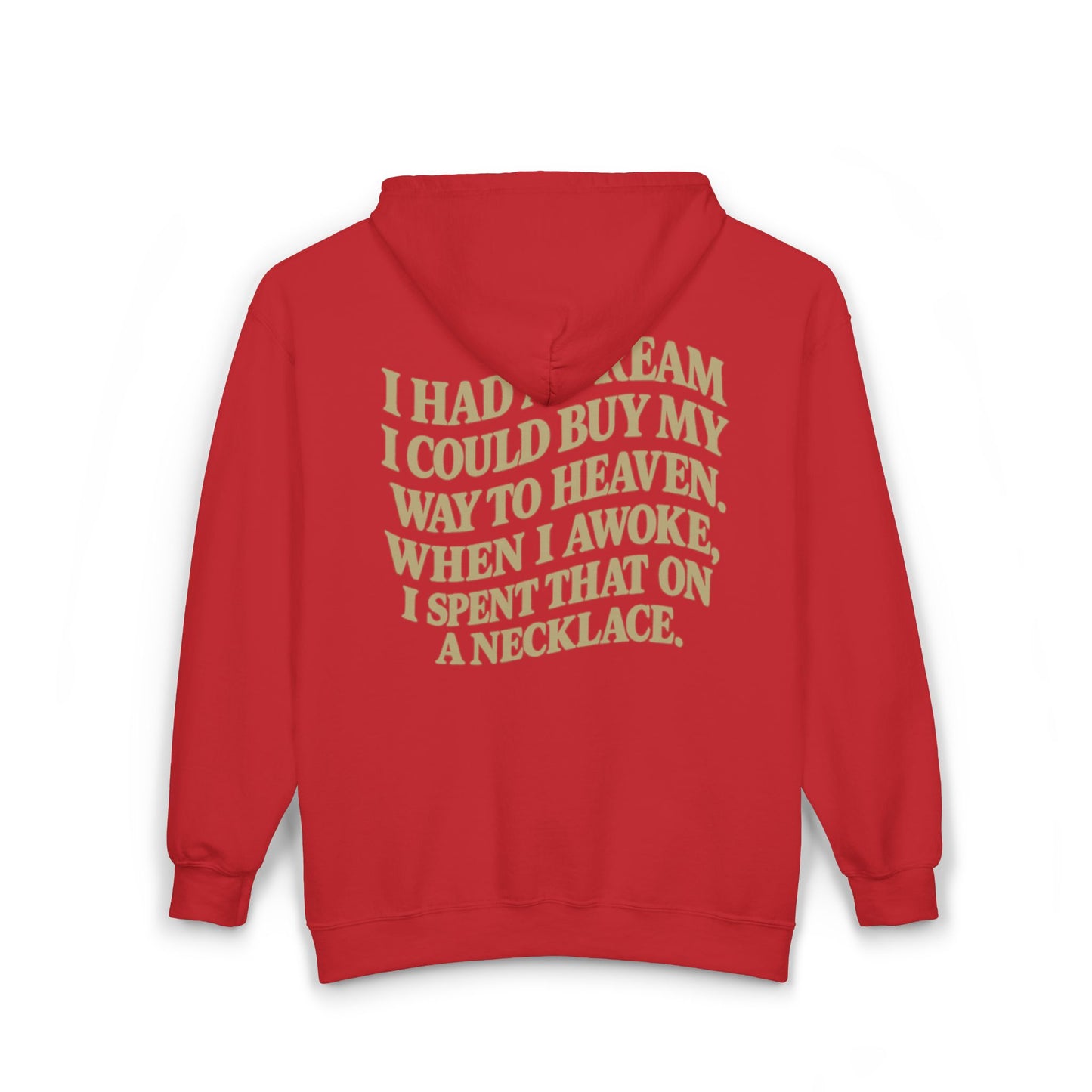 Wait 'Till My Money Right Full Zip Up Hooded Sweatshirt