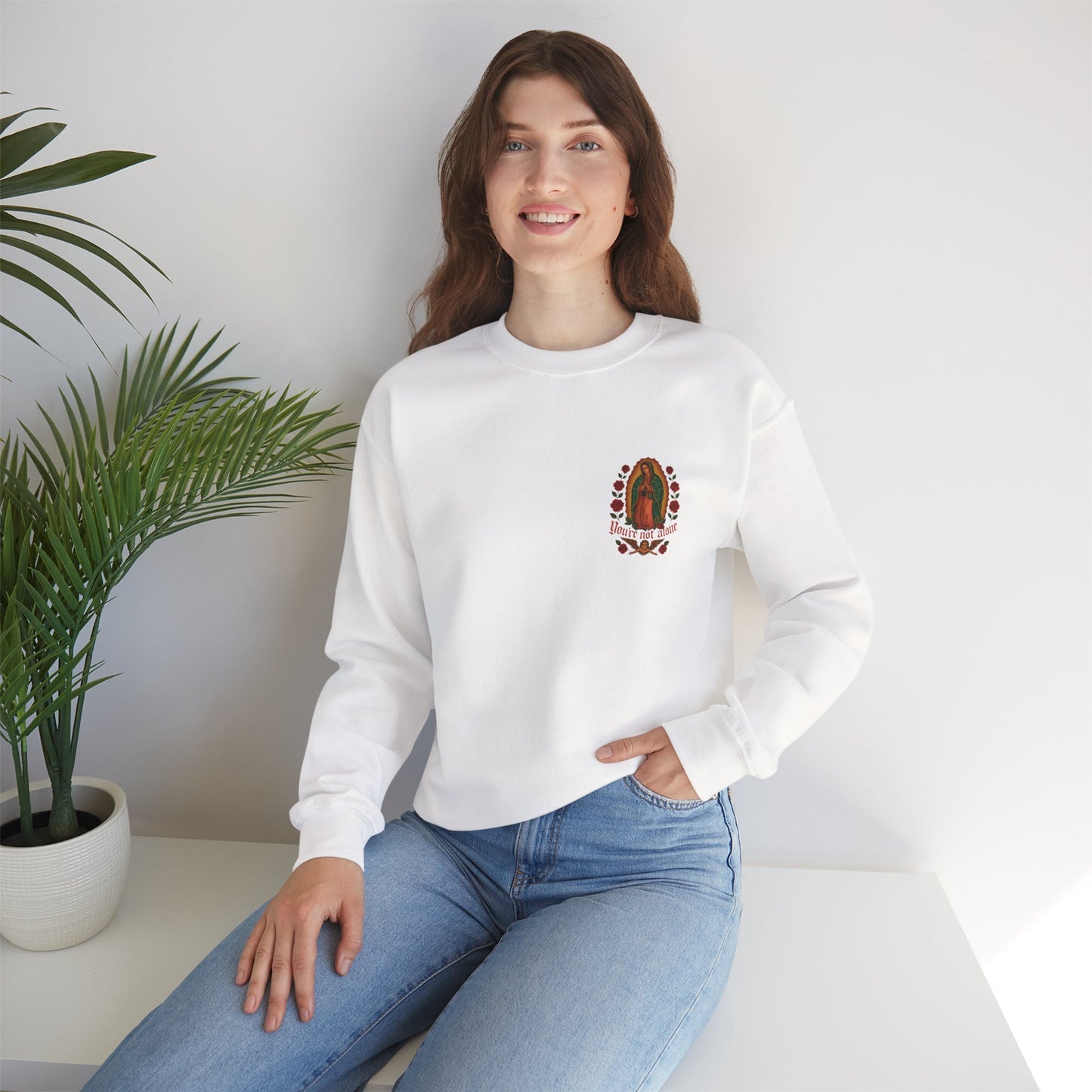 Lady of Guadalupe Crewneck Sweatshirt