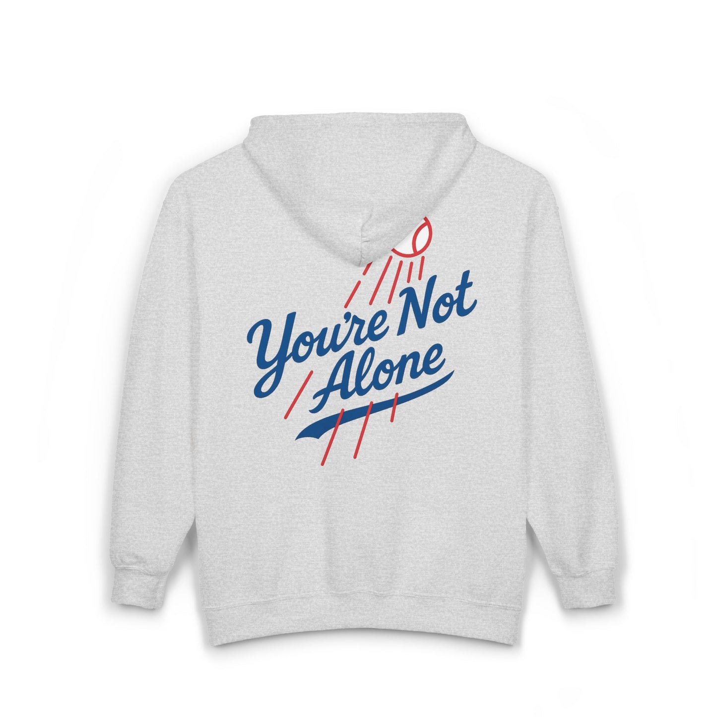 Baseball II Full Zip Up Hooded Sweatshirt