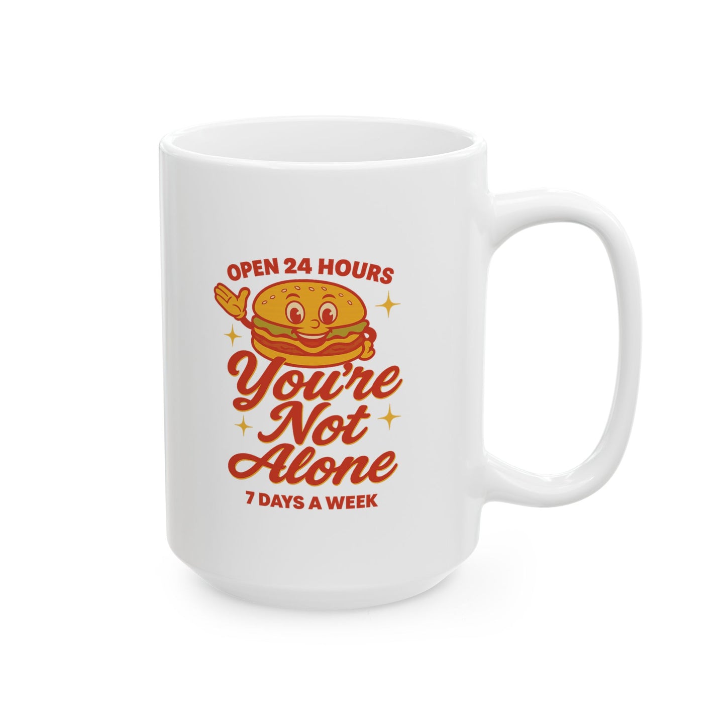 Open 24 Hours Mug | For Coffee Lovers