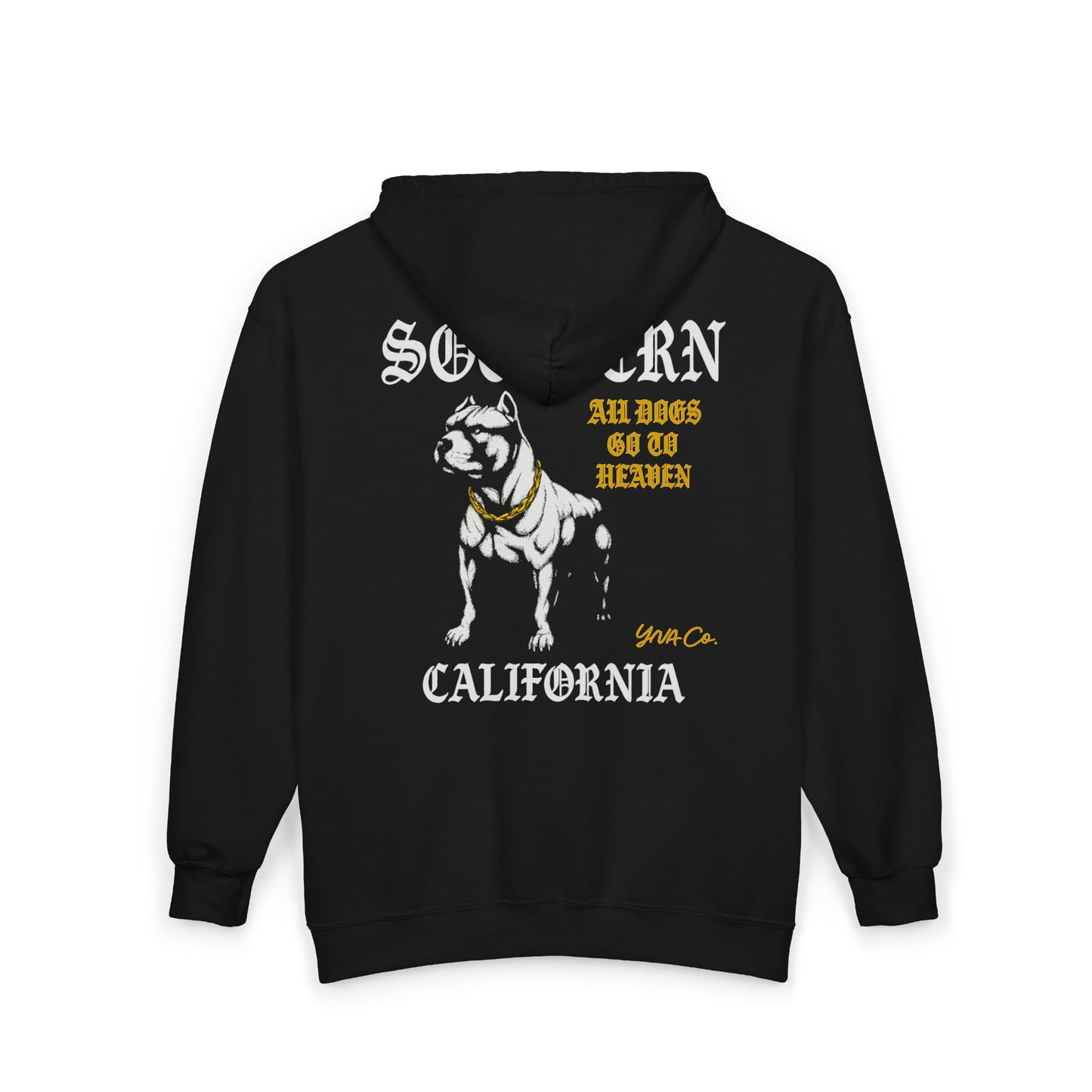 All Dogs Go 2 Heaven Full Zip Up Hoodie