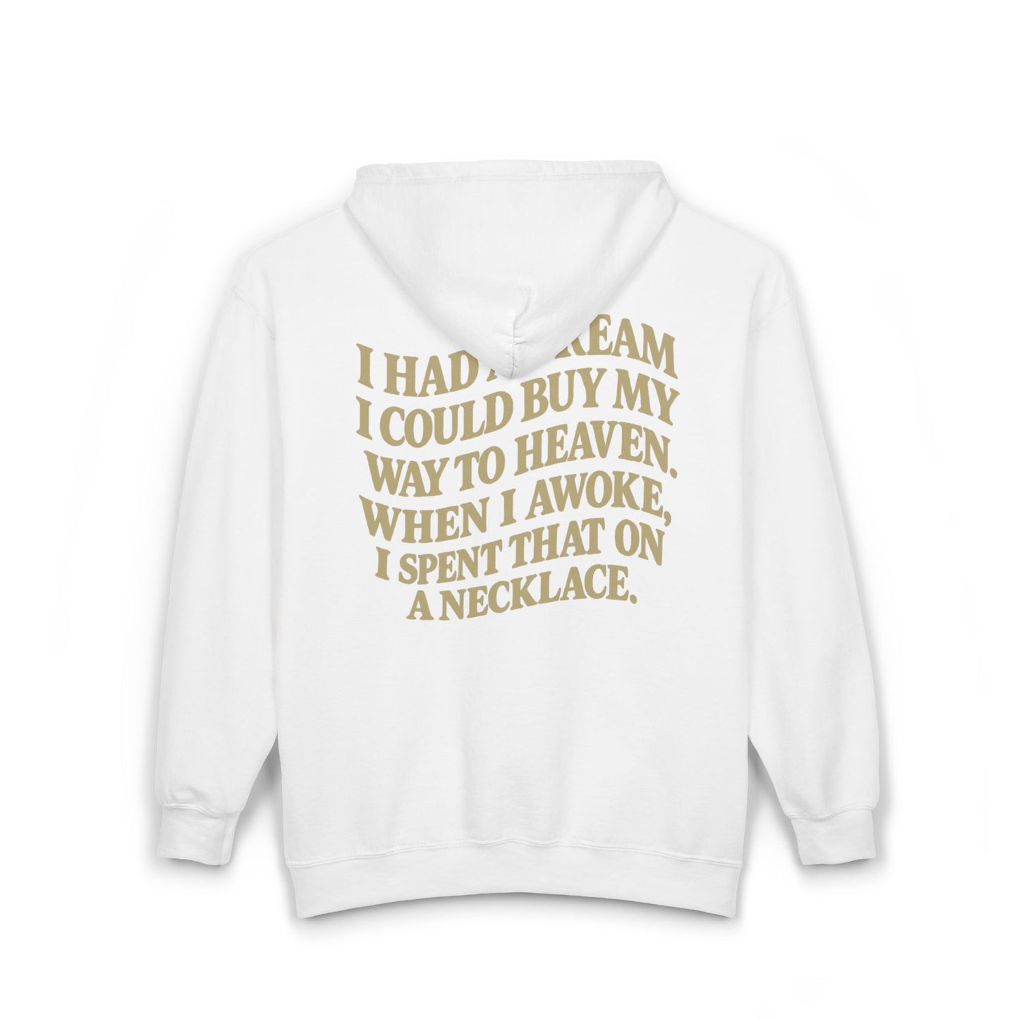 Wait 'Till My Money Right Full Zip Up Hooded Sweatshirt