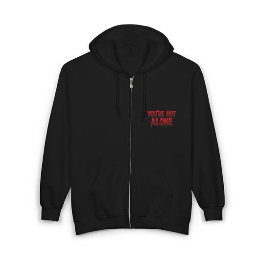 Icons of Horror Full Zip Up Hooded Sweatshirt Limited Edition