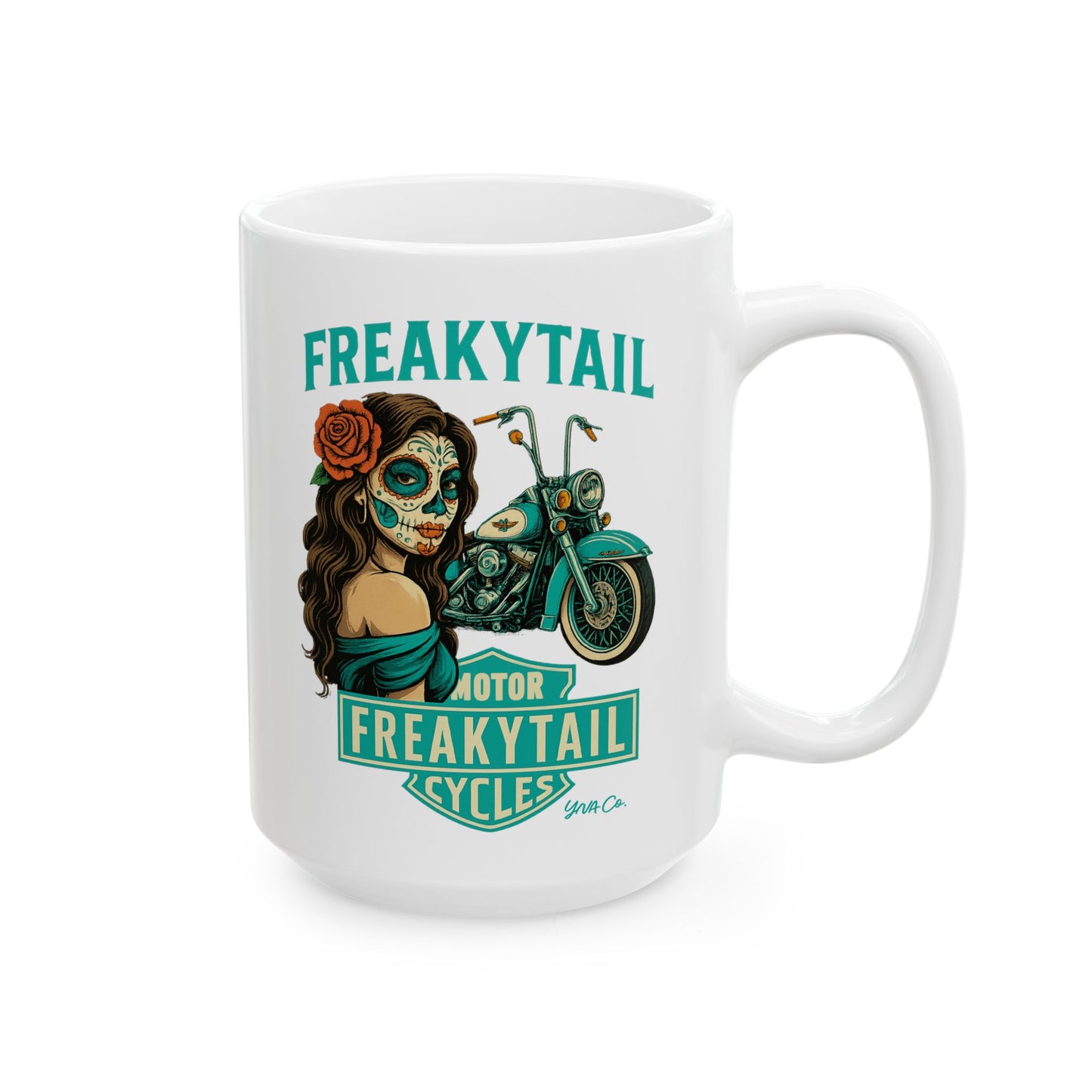 FREAKYTAIL Dias De Los Muertos Mug | For Coffee Lovers