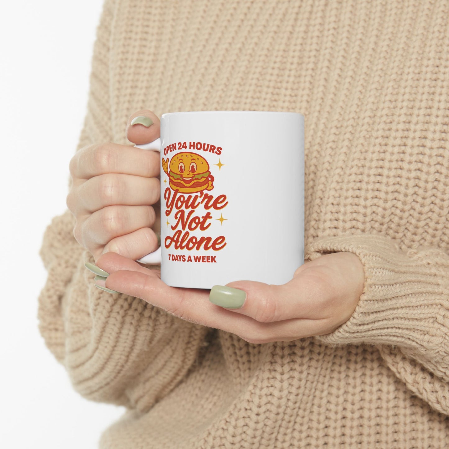 Open 24 Hours Mug | For Coffee Lovers