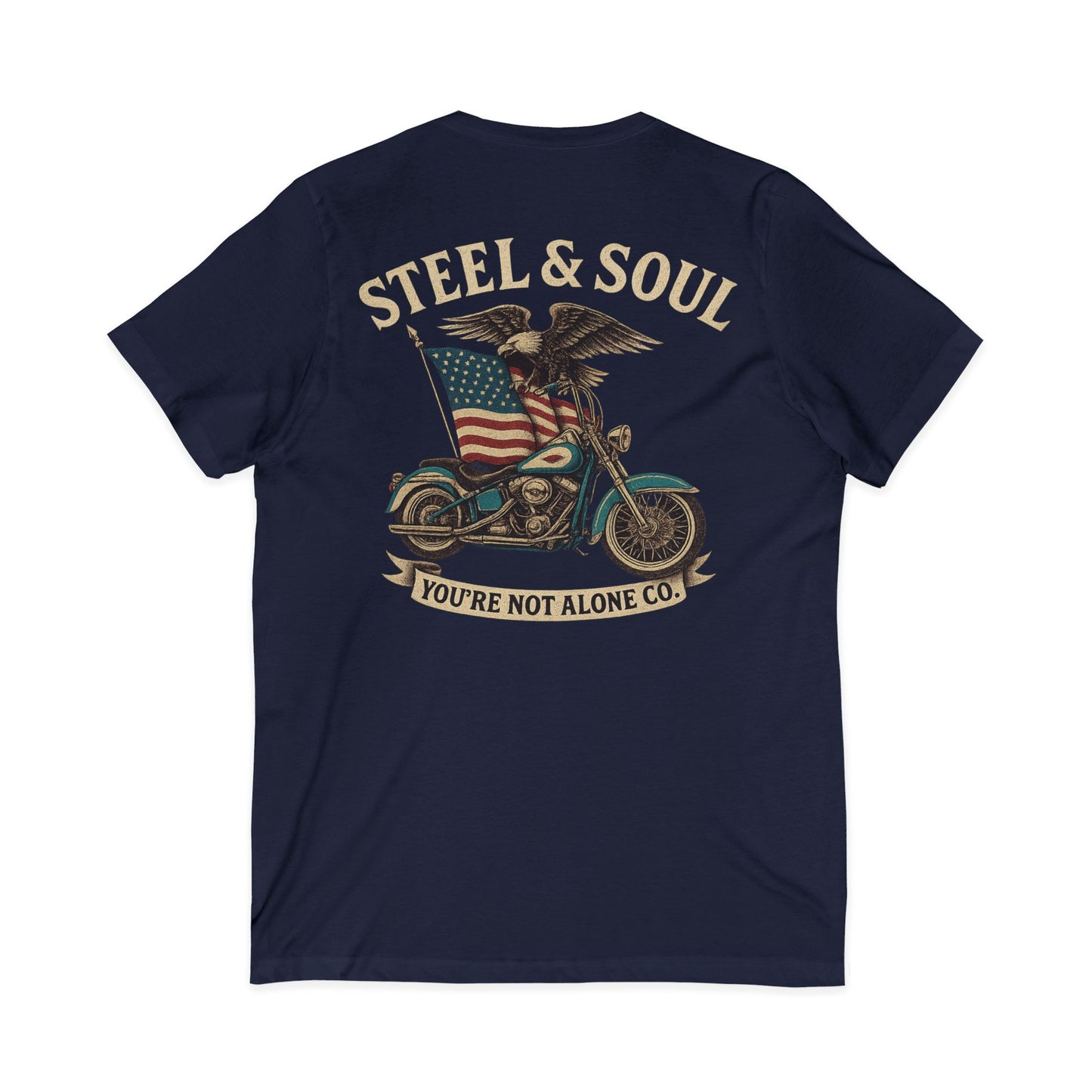 Steel & Soul Women's V-Neck Tee