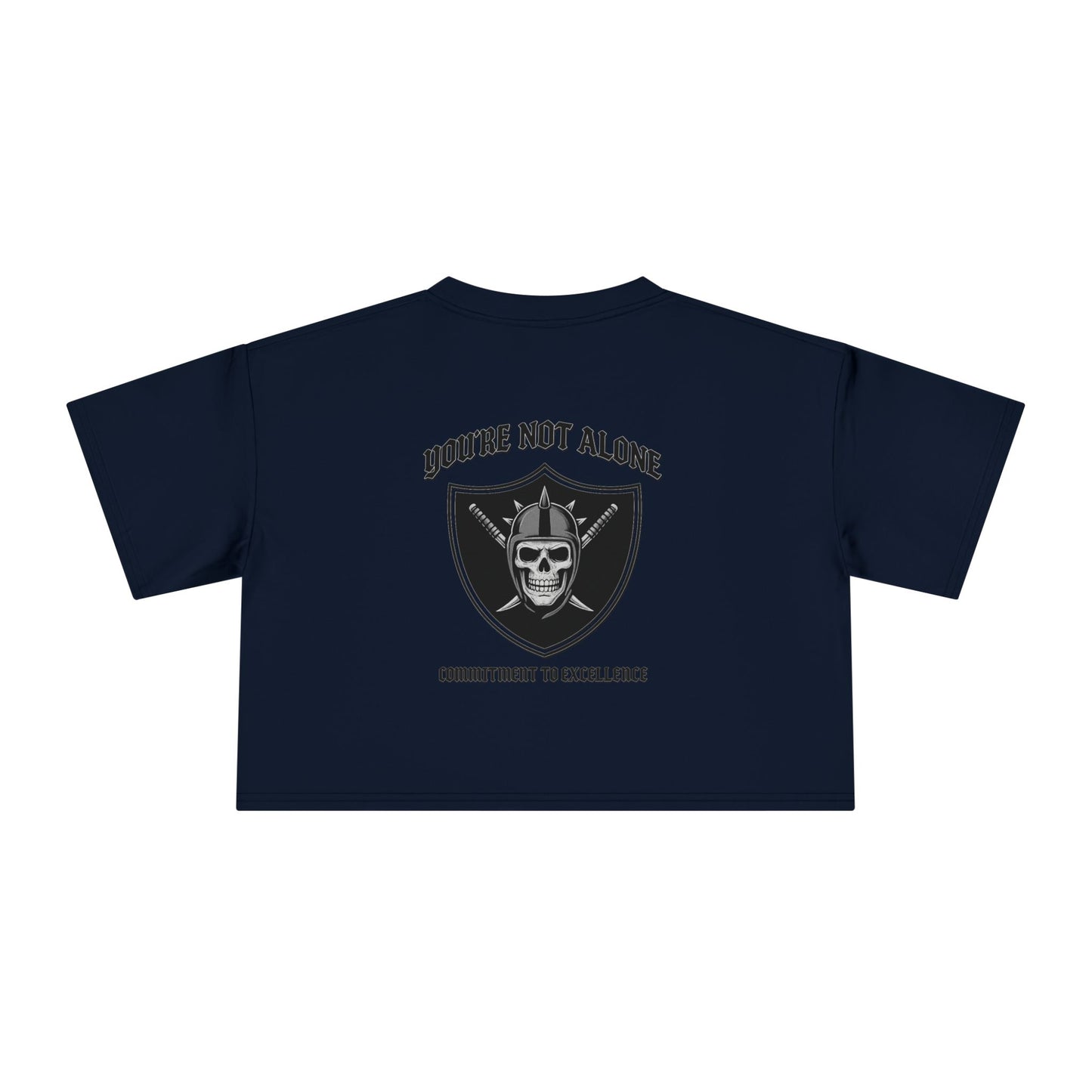 Commitment To Excellence Women's Crop Tee