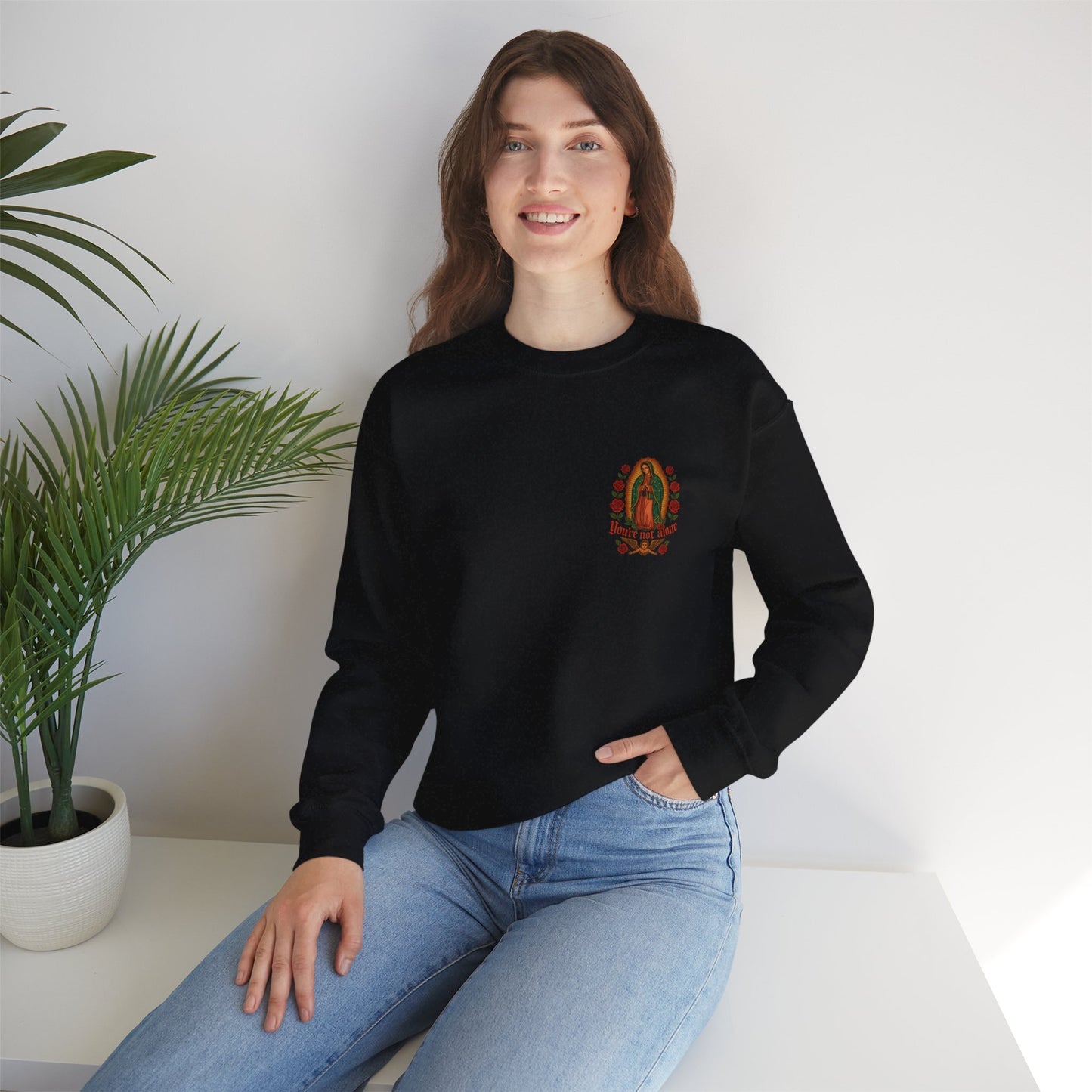 Lady of Guadalupe Crewneck Sweatshirt