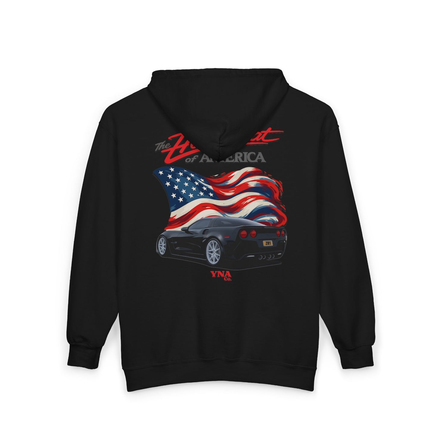 The Heartbeat of America III Full Zip Up Hoodie