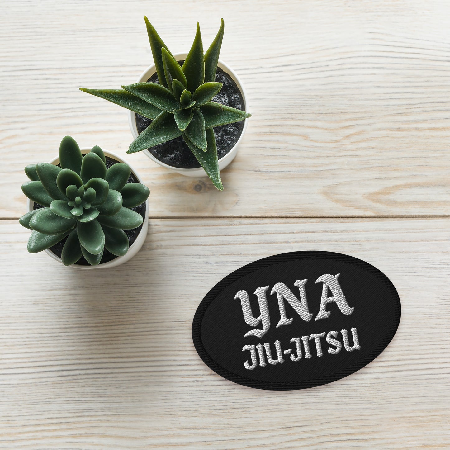 YNA JIU-JITSU Patch – Embroidered Emblem for Gi, Gear & More