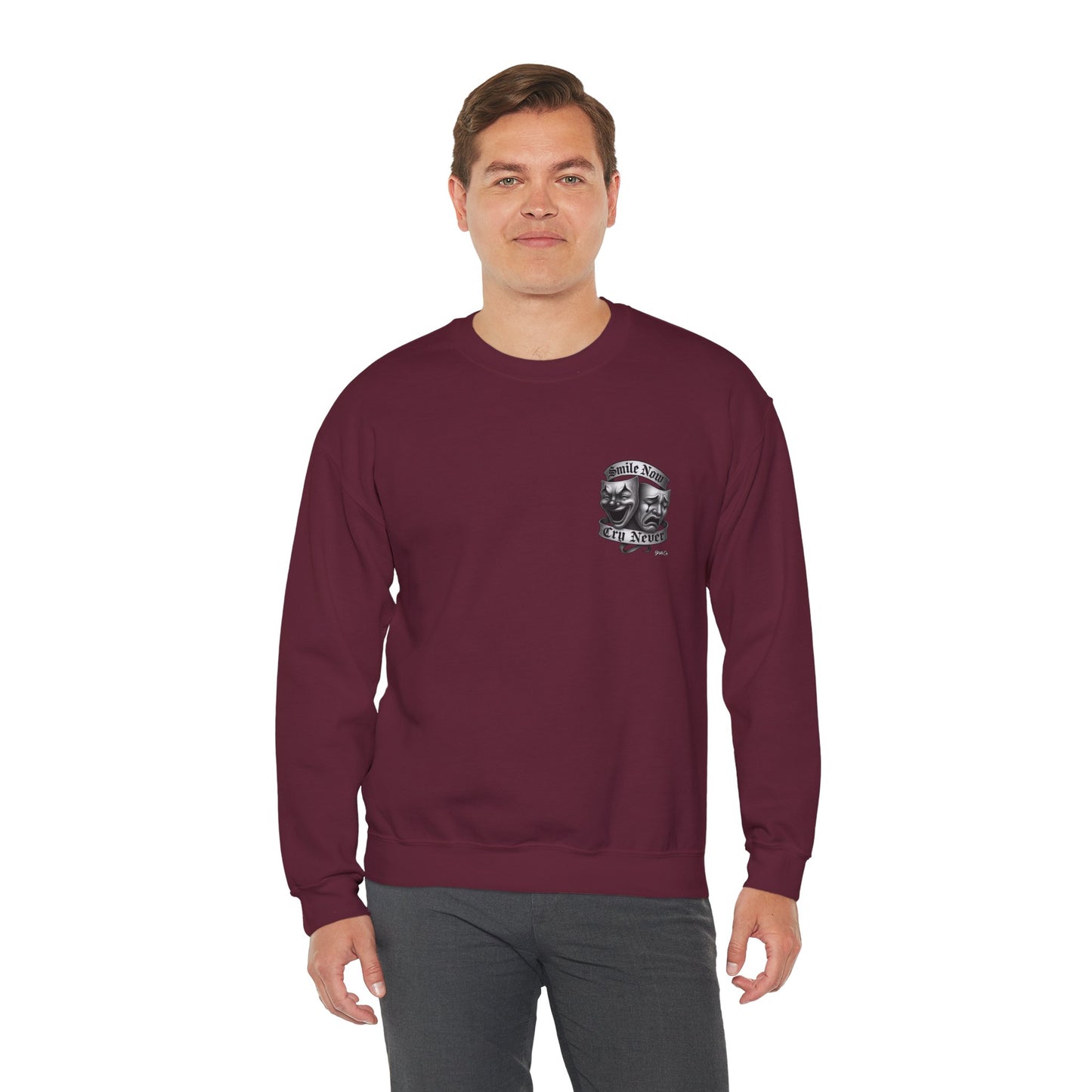 Smile Now, Cry Never Crewneck Sweatshirt