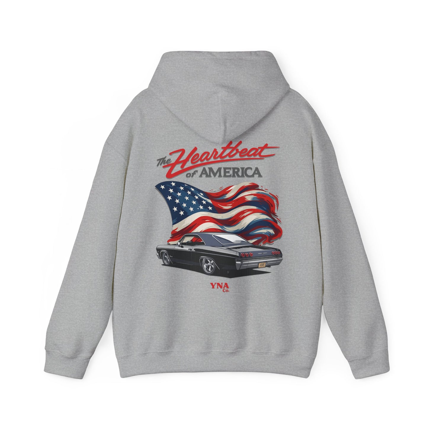 The Heartbeat of America Hoodie