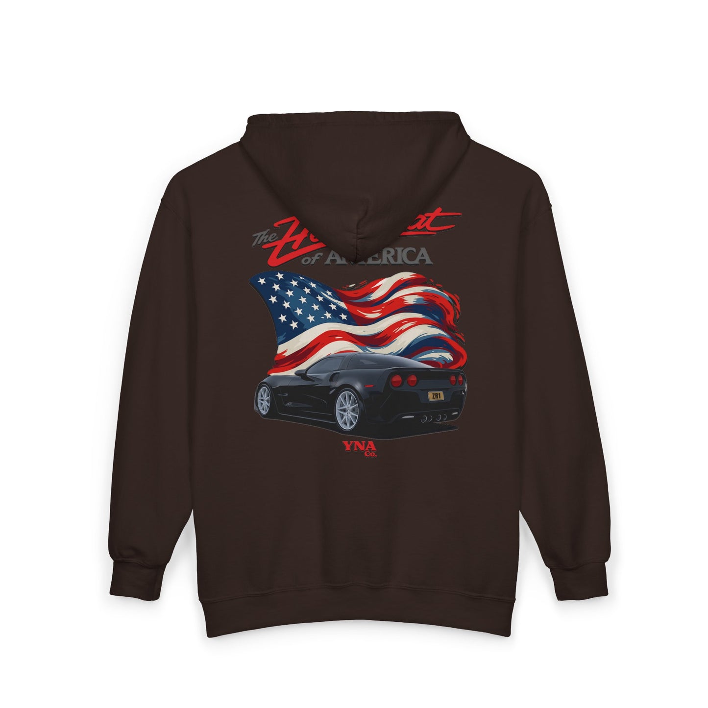 The Heartbeat of America III Full Zip Up Hoodie