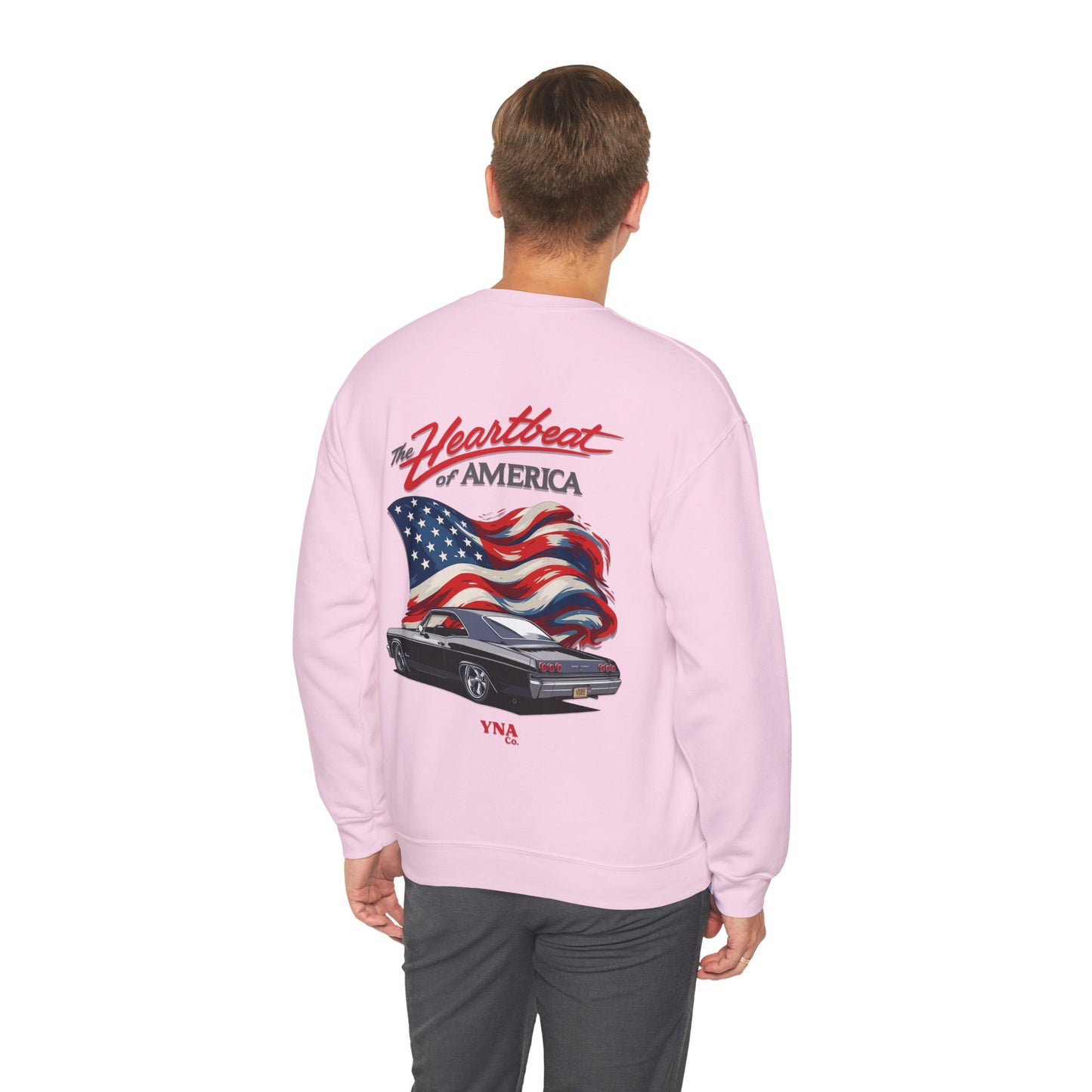 The Heartbeat of America Crewneck Sweatshirt