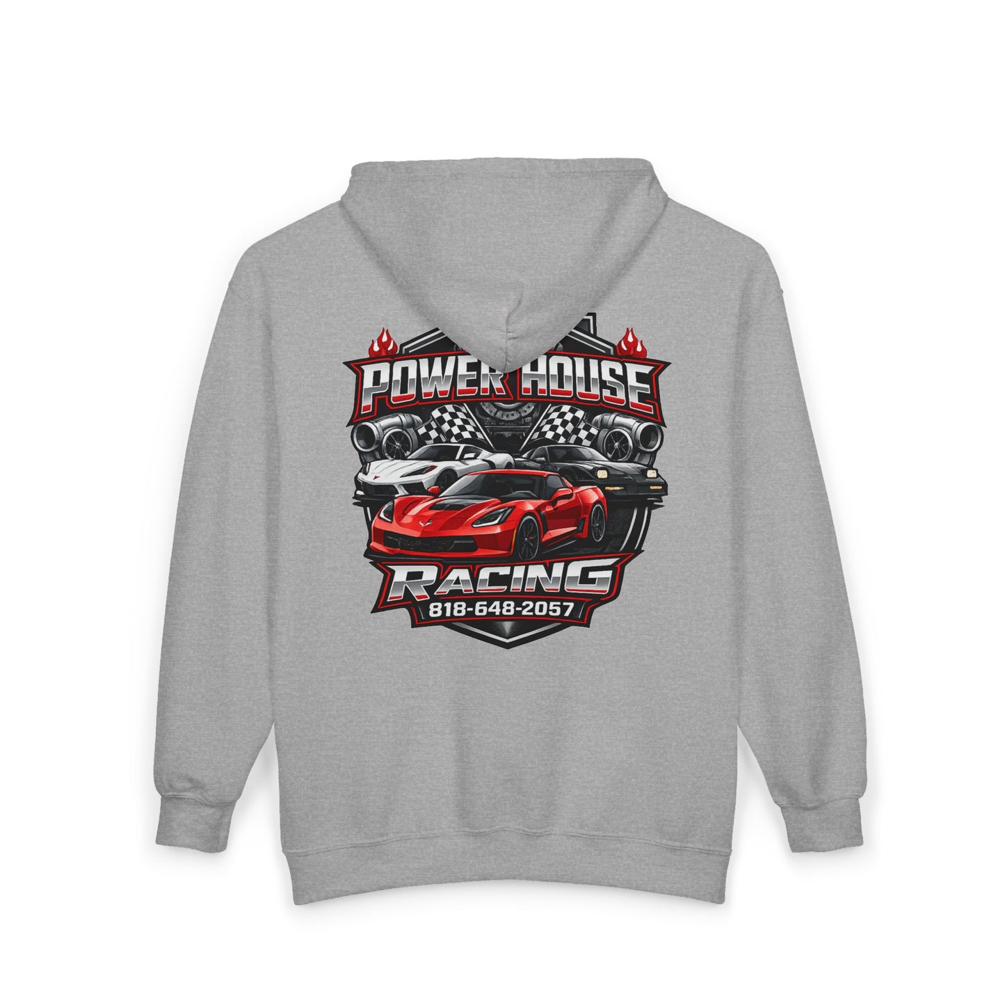 Power House Racing Full Zip Up Hoodie (Variant 2)