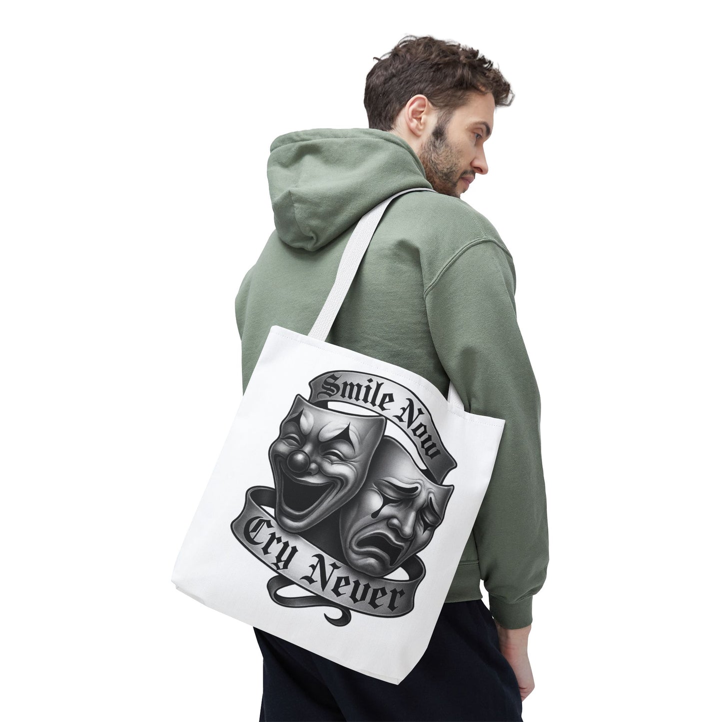 You're Not Alone Tote Bag – Smile Now, Cry Never Edition
