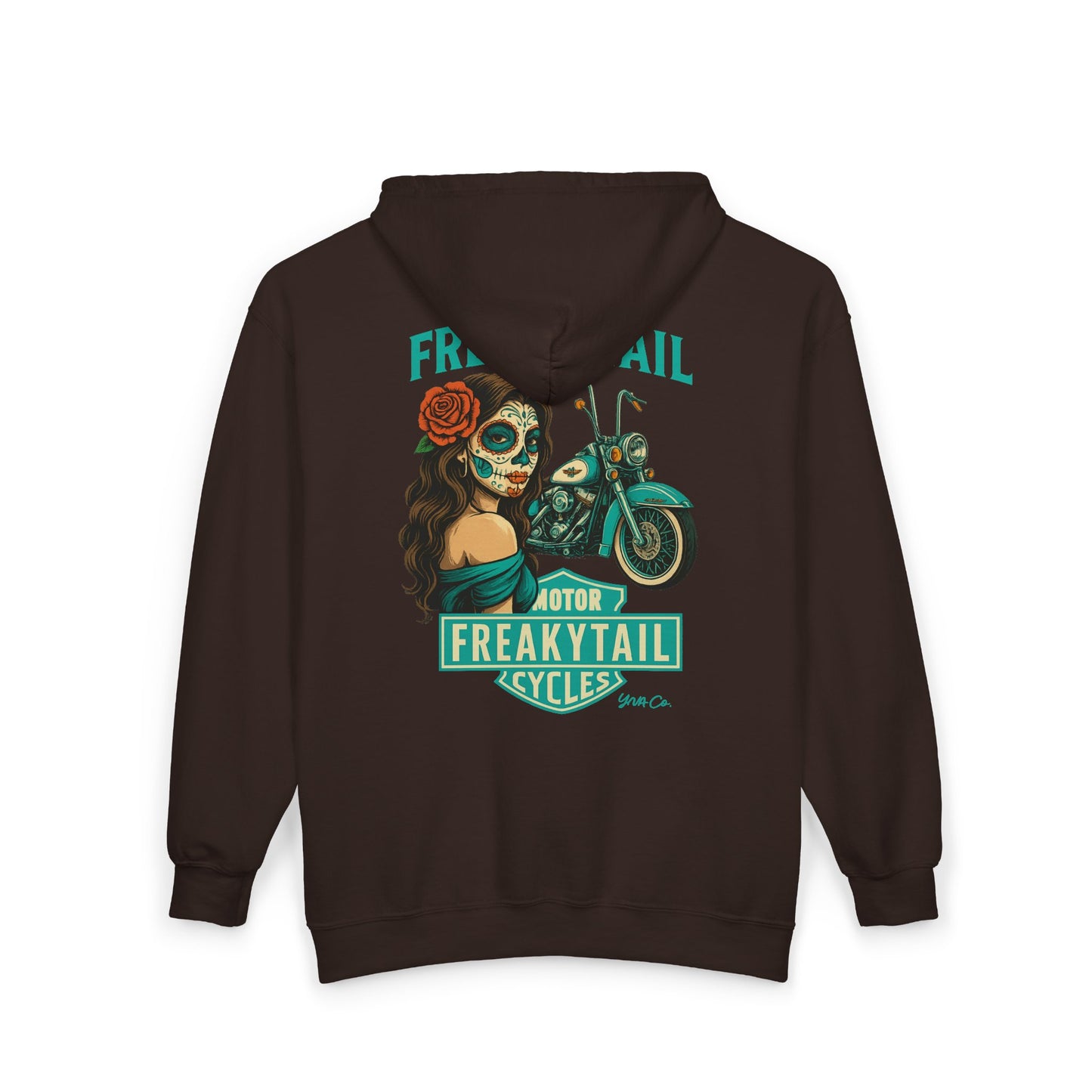 YNA x FREAKYTAIL Dias De Los Muertos  Full Zip Up Hoodie