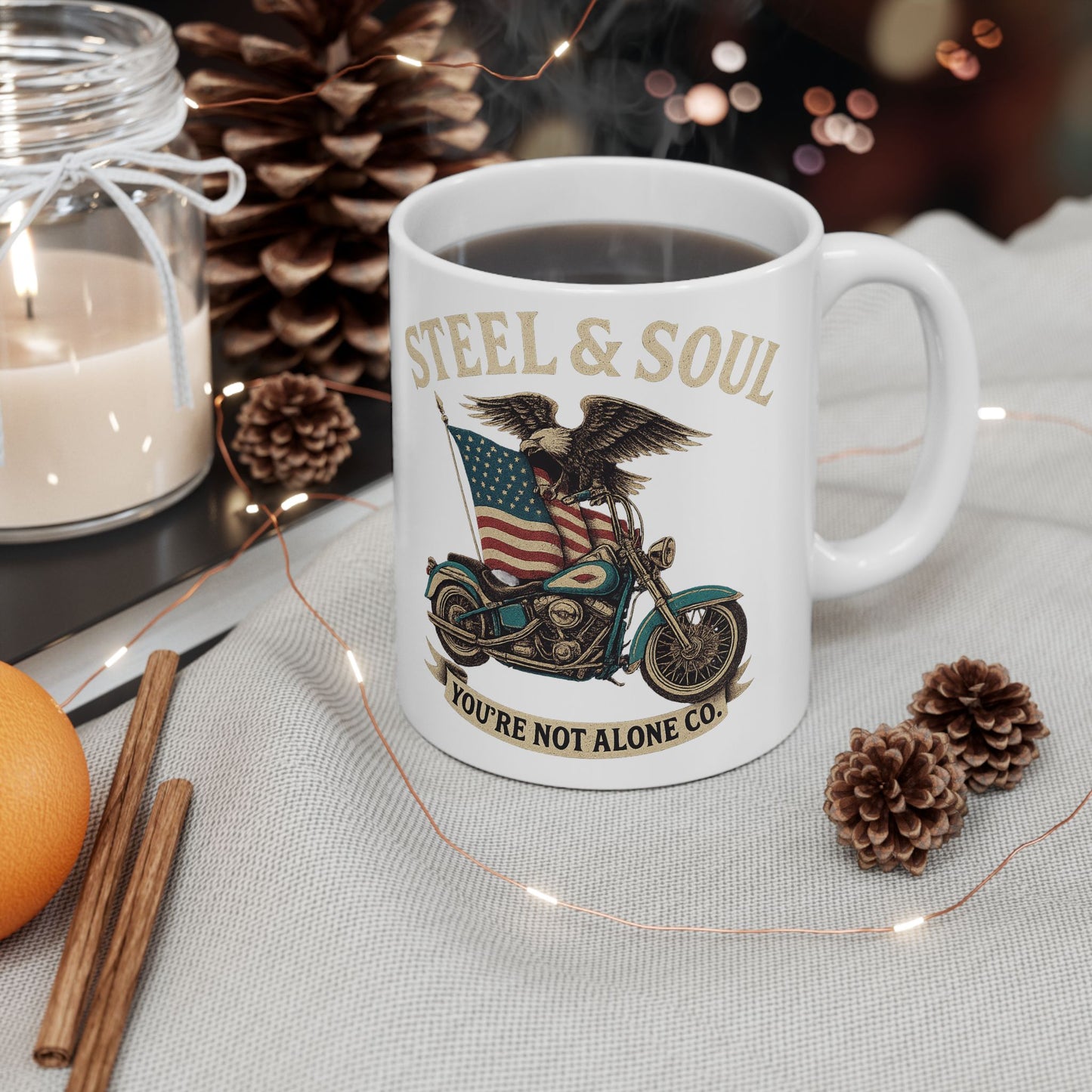 FREAKYTAIL Steel & Soul Mug | For Coffee Lovers