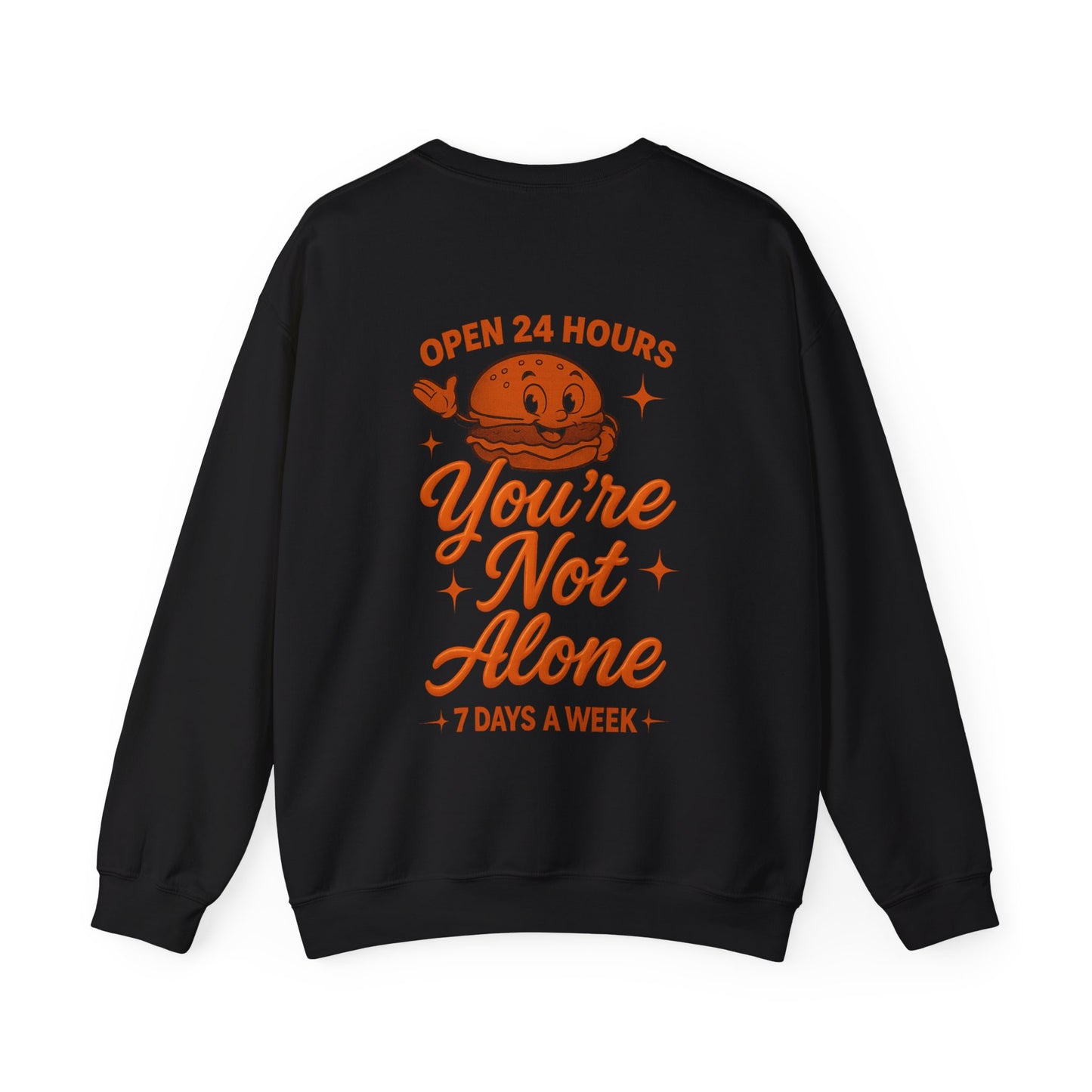 Open 24 Hours Crewneck Sweatshirt (Variant 3)