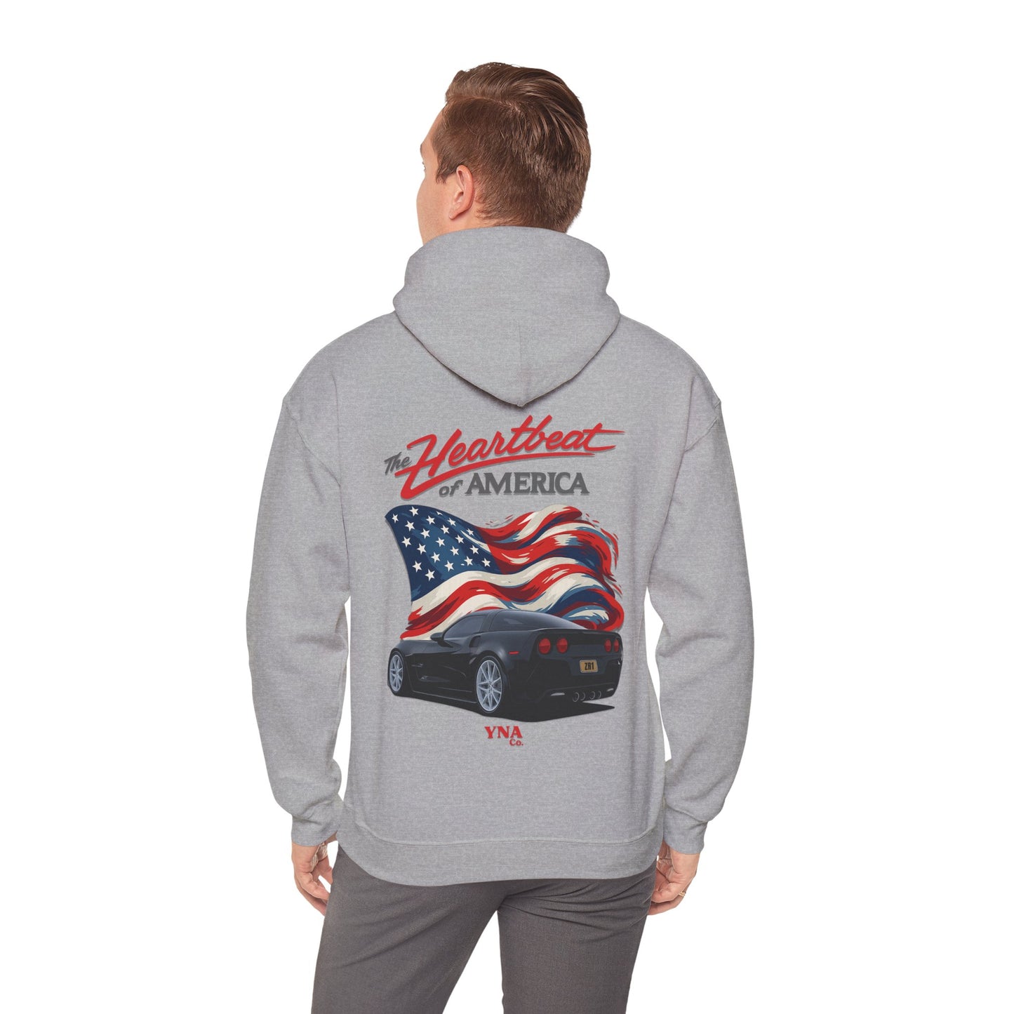 The Heartbeat of America Hoodie III