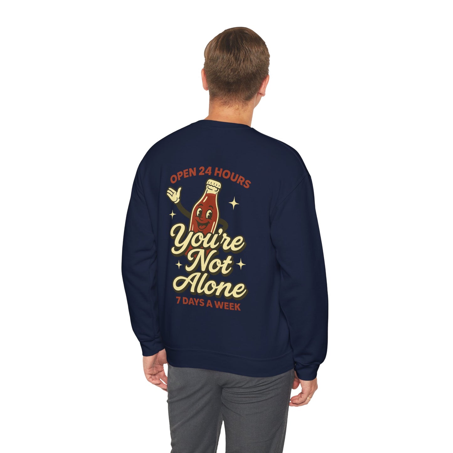 Open 24 Hours Crewneck Sweatshirt - Soda Pop Edition