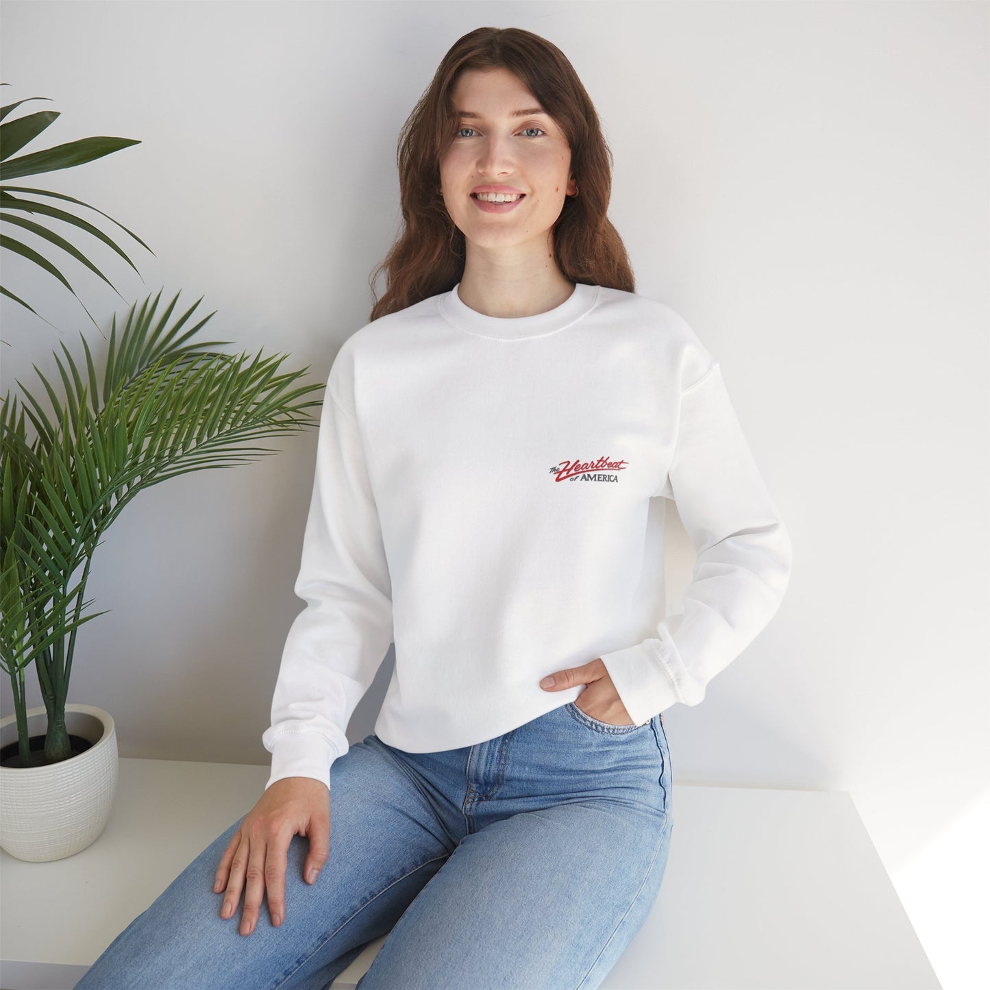 The Heartbeat of America IV Crewneck Sweatshirt