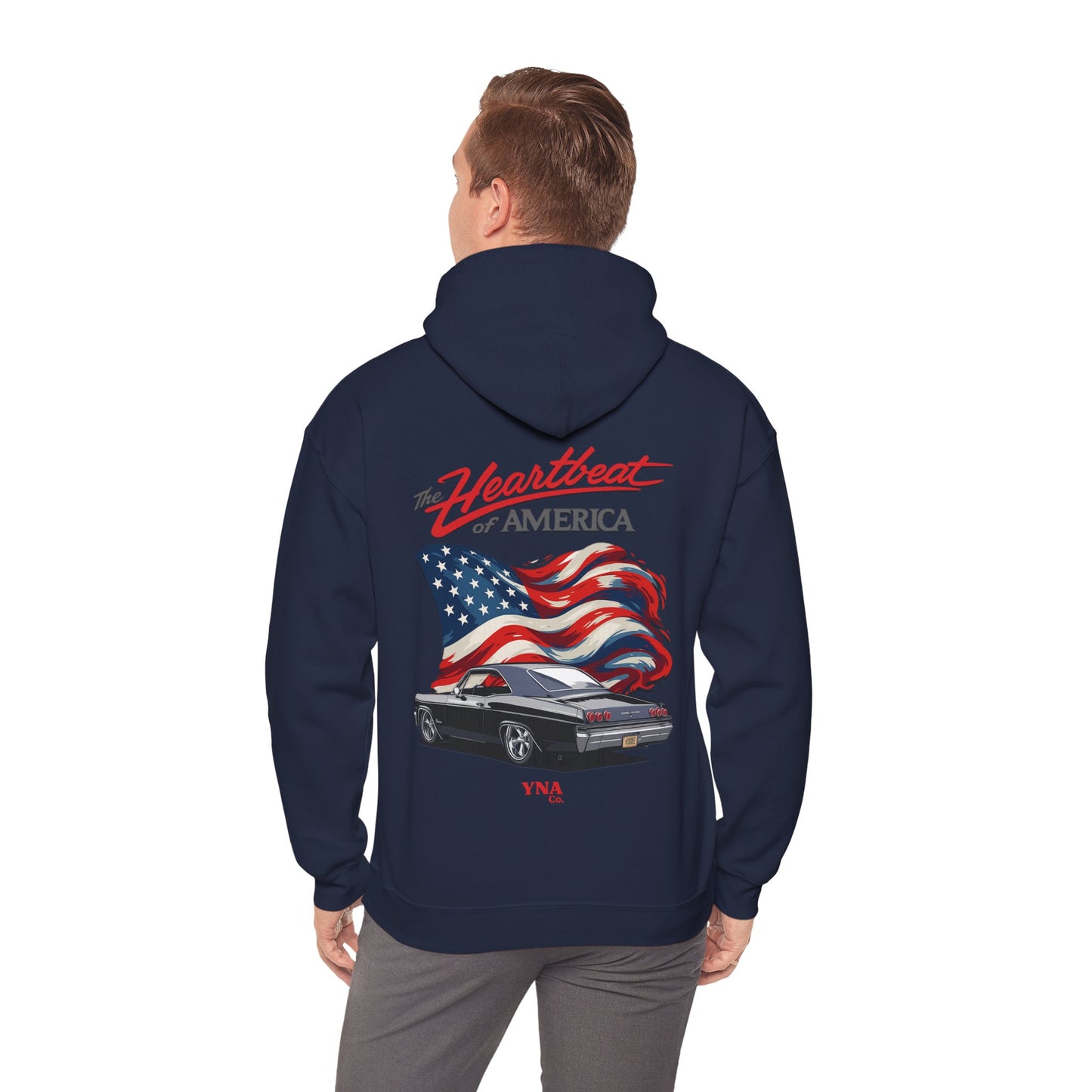 The Heartbeat of America Hoodie