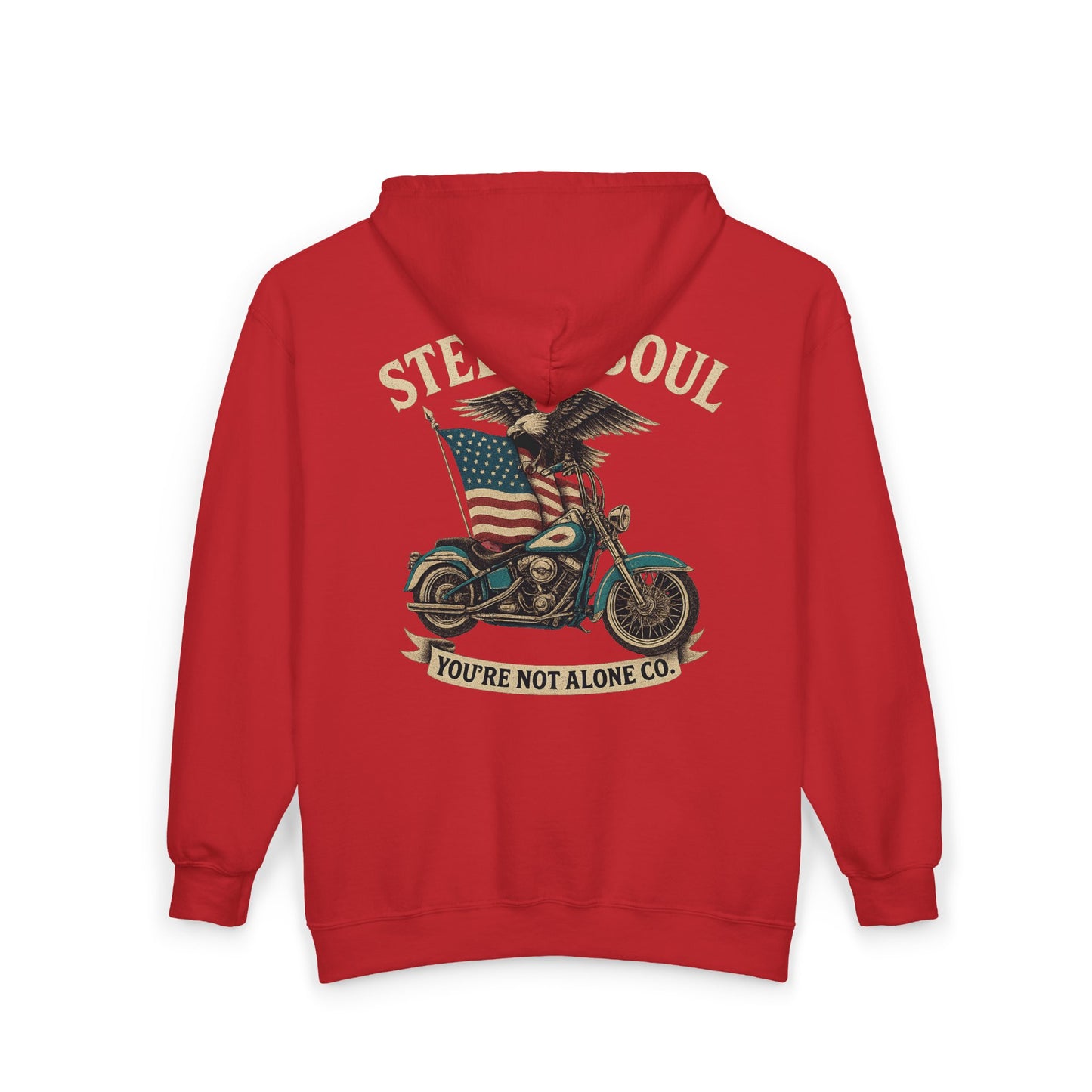 Steel & Soul Full Zip Up Hoodie