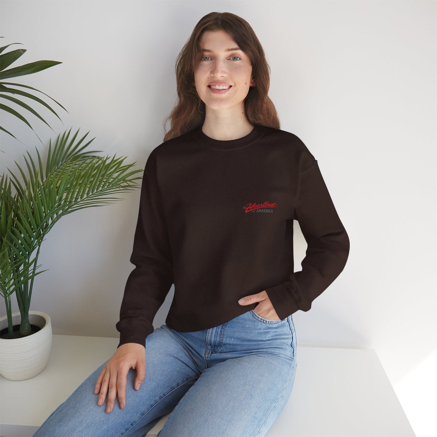 The Heartbeat of America III Crewneck Sweatshirt