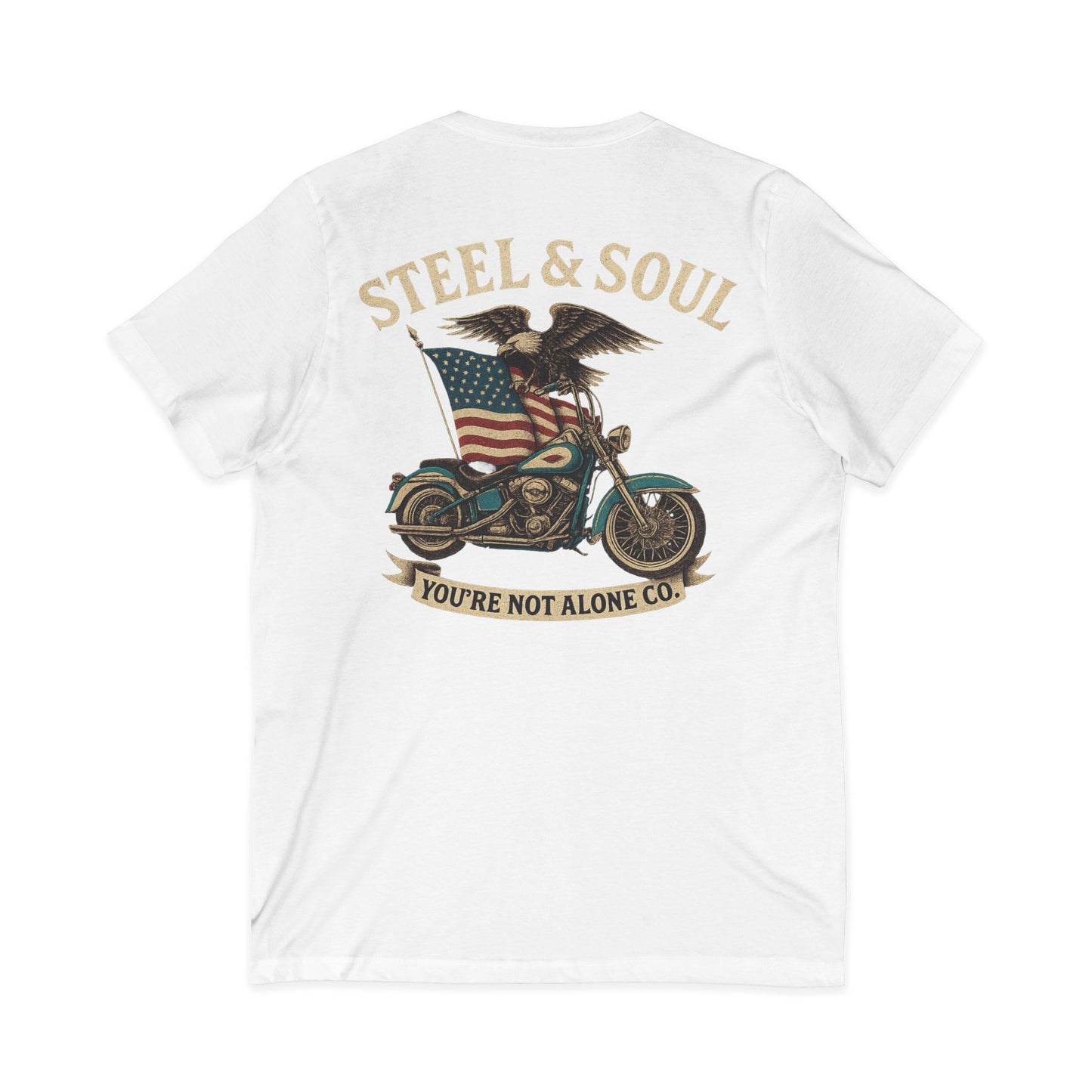 Steel & Soul Women's V-Neck Tee