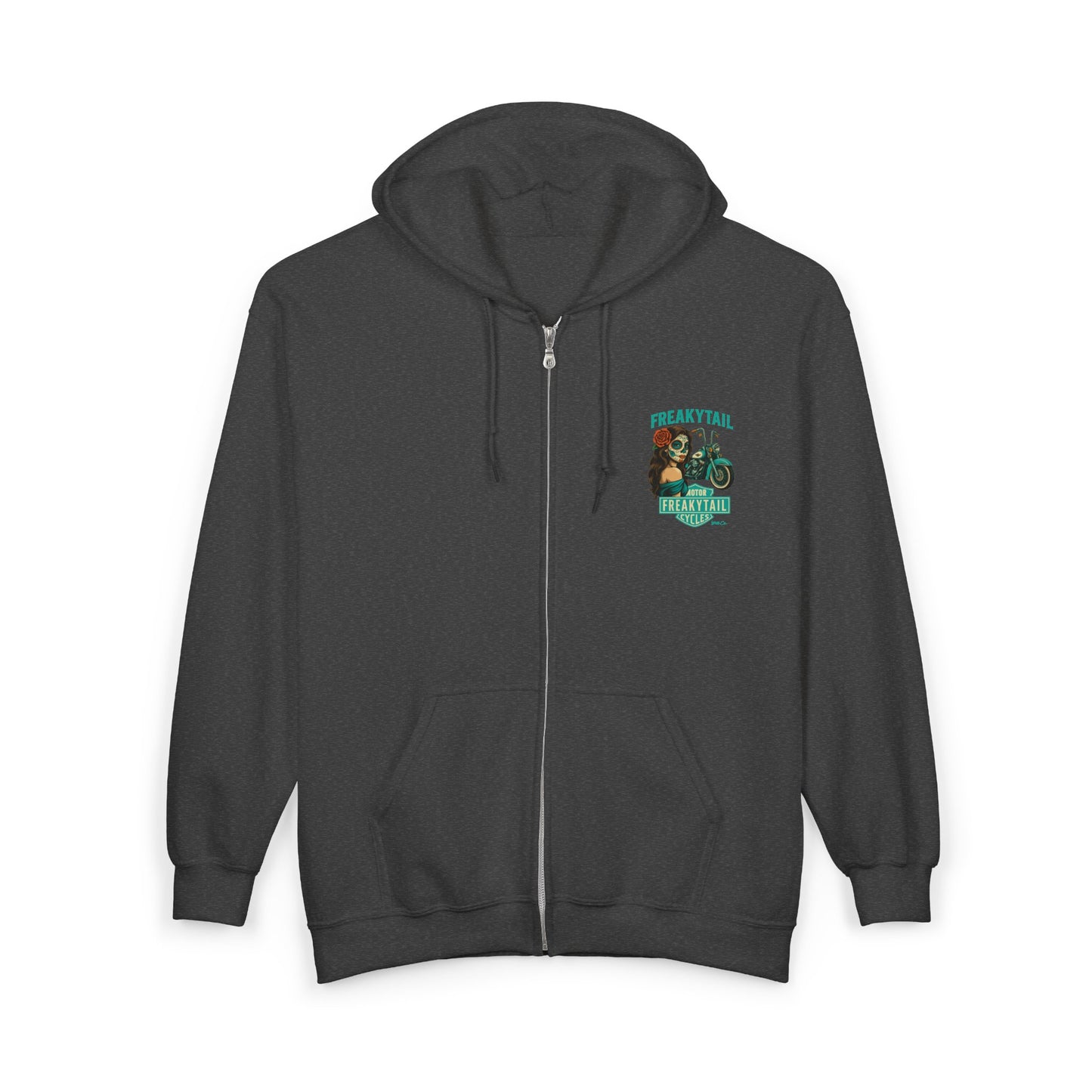 YNA x FREAKYTAIL Dias De Los Muertos  Full Zip Up Hoodie