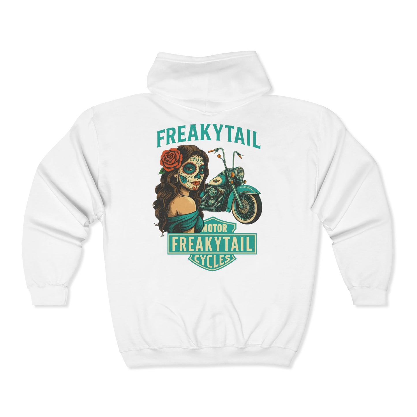 YNA x FREAKYTAIL Dias De Los Muertos Full Zip Up Hoodie
