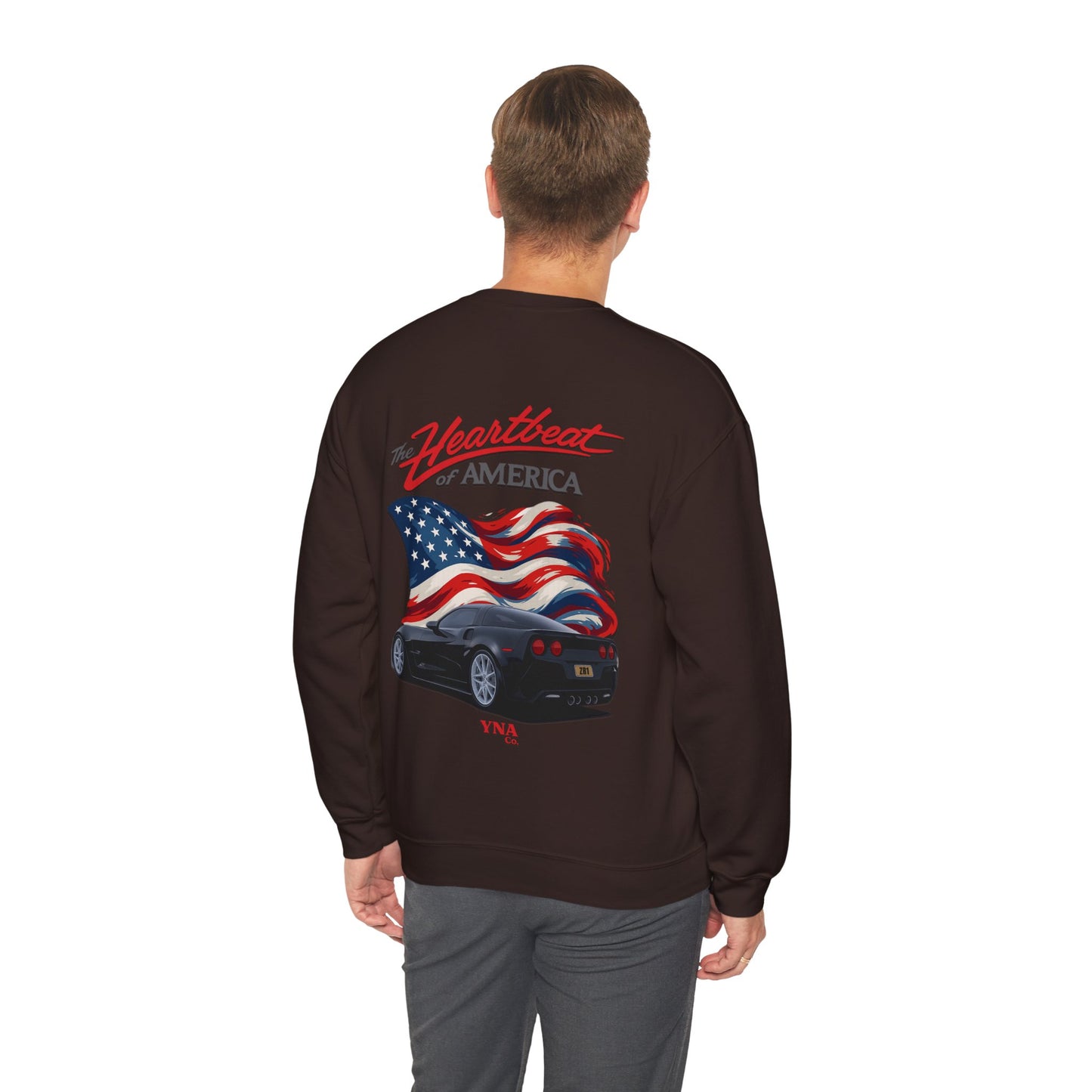 The Heartbeat of America III Crewneck Sweatshirt