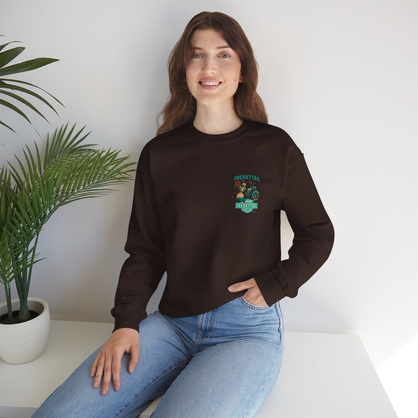 YNA x FREAKYTAIL Dias De Los Muertos Crewneck Sweatshirt
