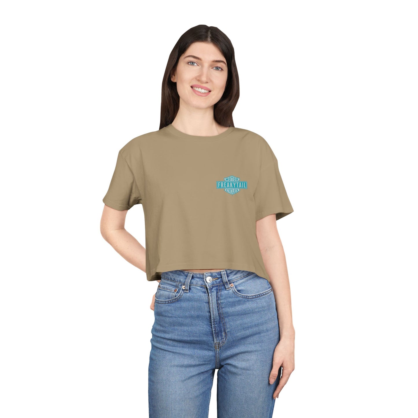 FREAKYTAIL Women's Crop Tee