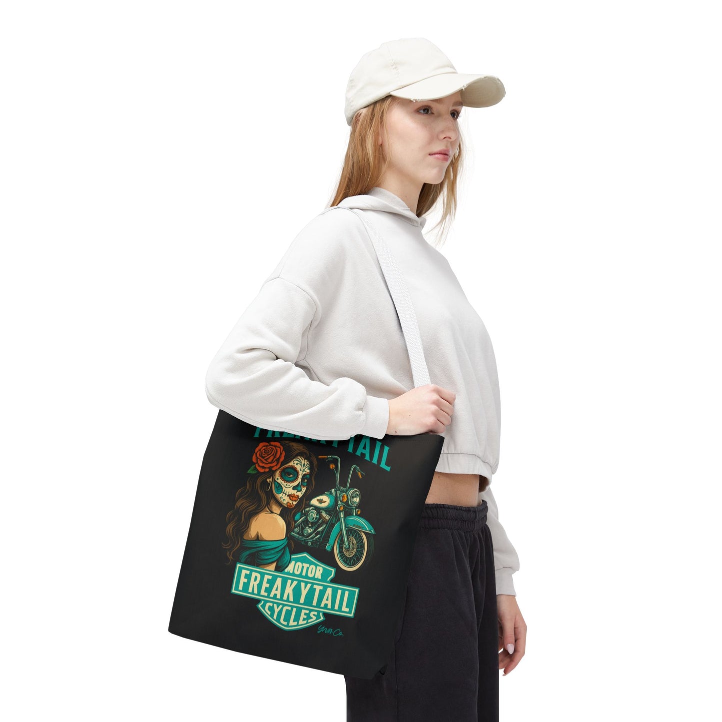 You're Not Alone Tote Bag – YNA x FREAKYTAIL Dias De Los Muertos Edition