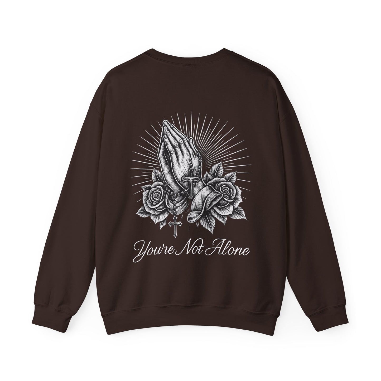 Praying Hands Crewneck Sweatshirt