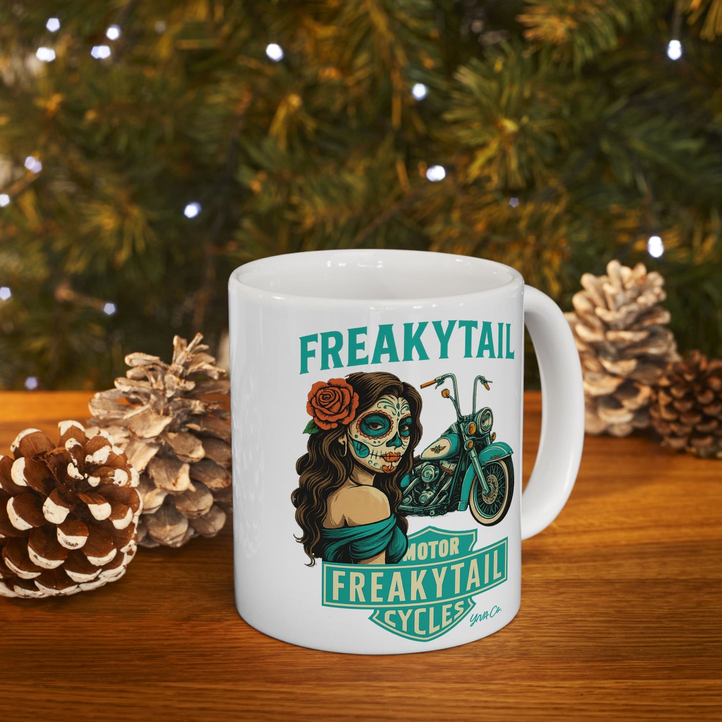 FREAKYTAIL Dias De Los Muertos Mug | For Coffee Lovers