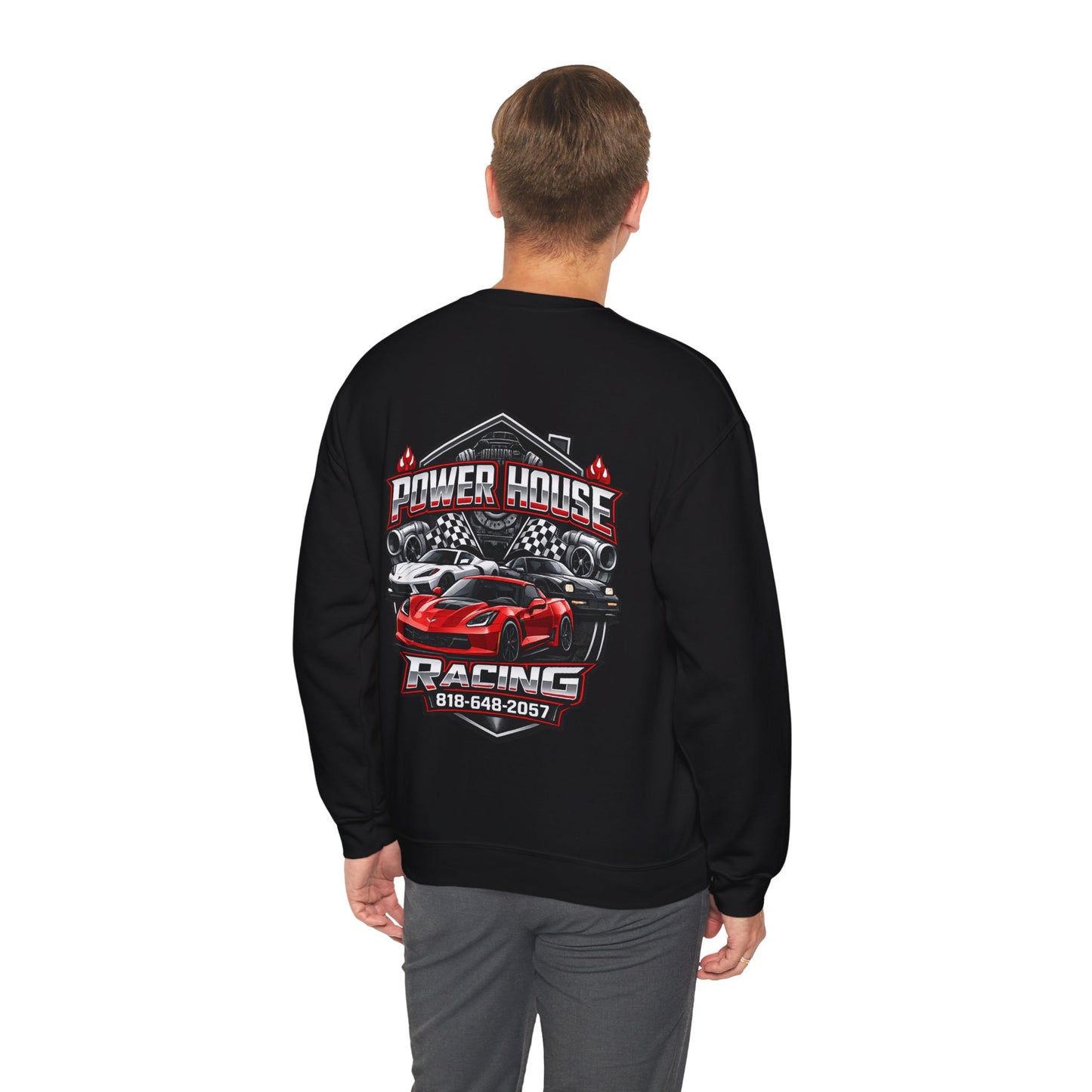 Power House Racing Crewneck Sweatshirt (Variant 2)