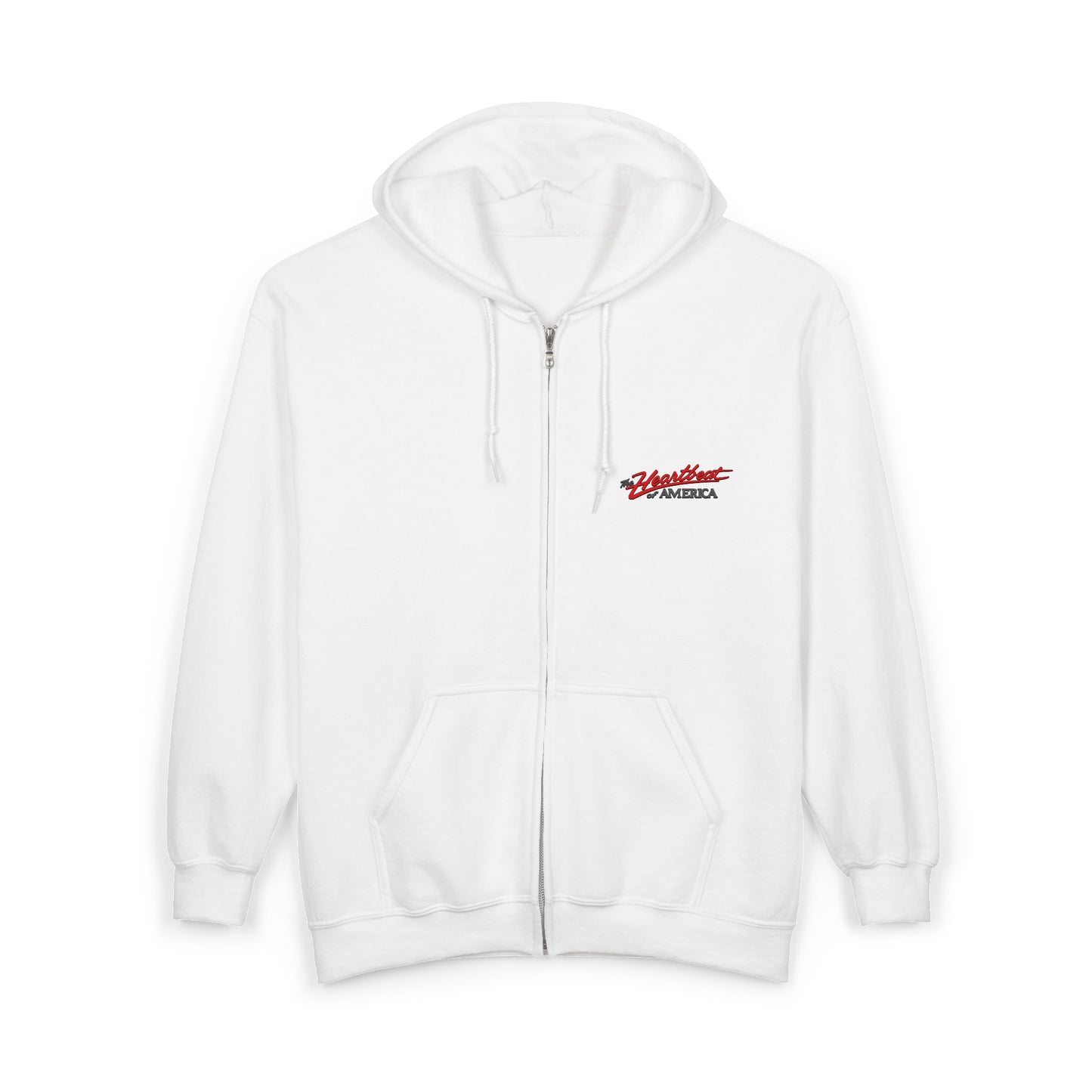 The Heartbeat of America III Full Zip Up Hoodie