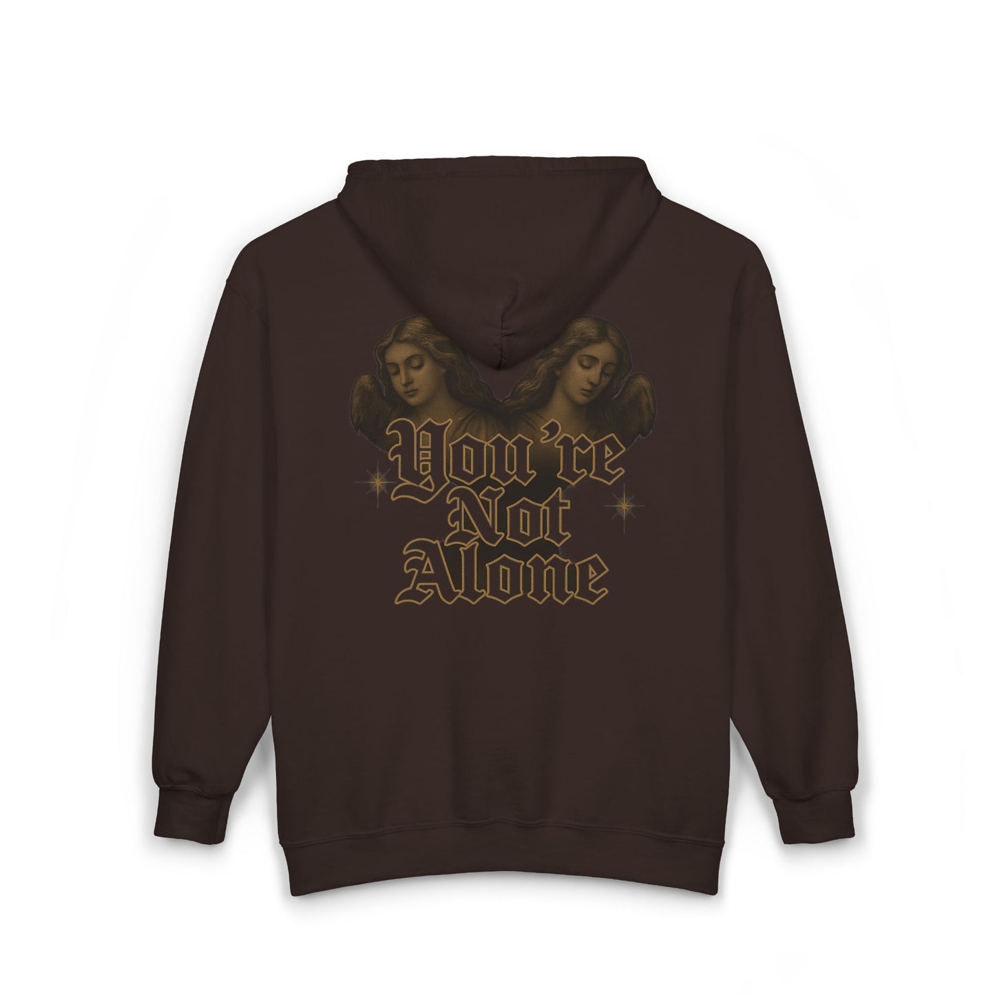 Angels Full Zip Up Hooded Sweatshirt