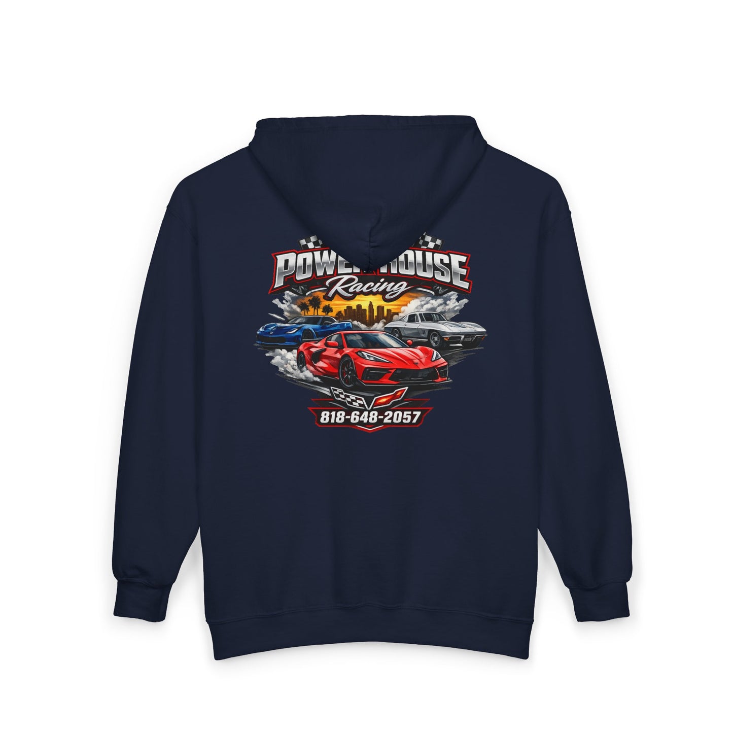 Power House Racing Full Zip Up Hoodie (Variant 3)
