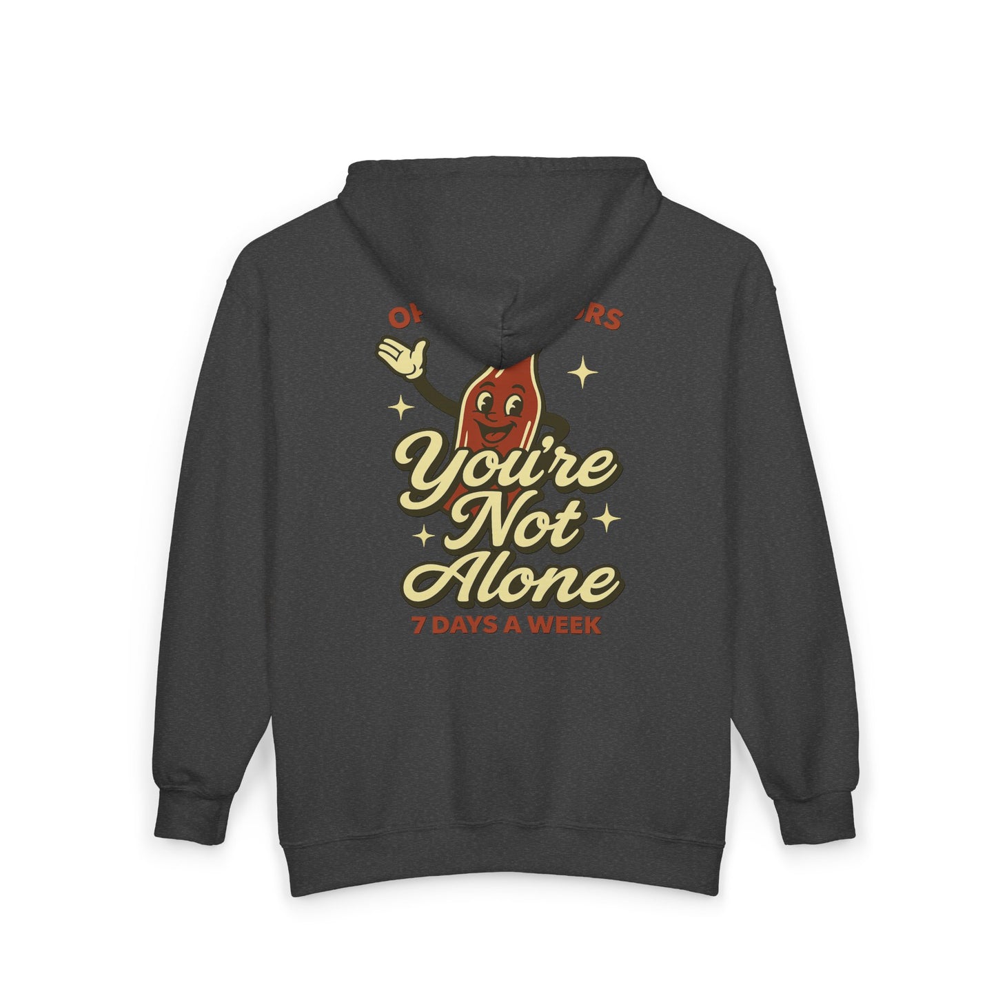 Open 24 Hours Full Zip Up Hoodie Soda Pop Edition