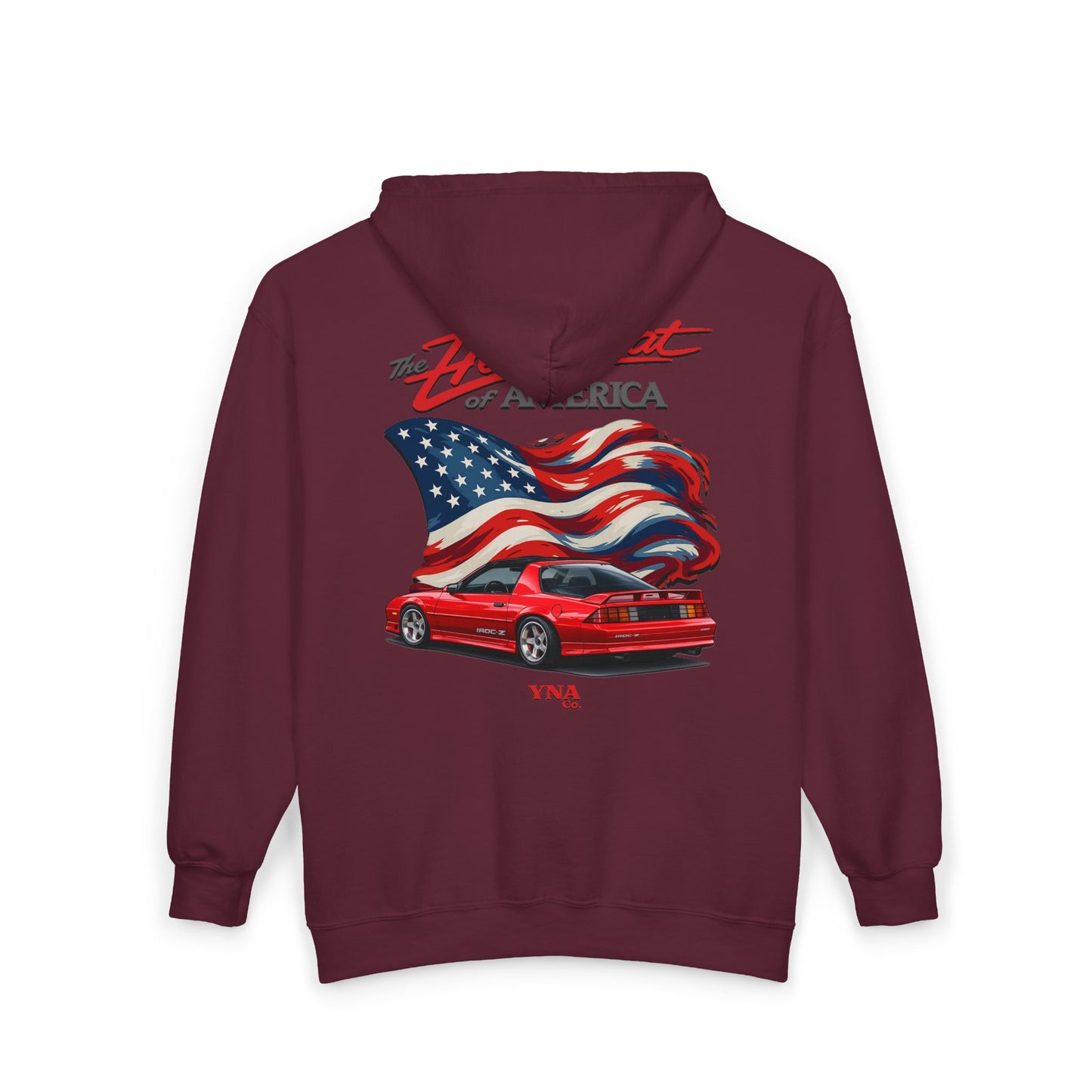The Heartbeat of America IV Full Zip Up Hoodie