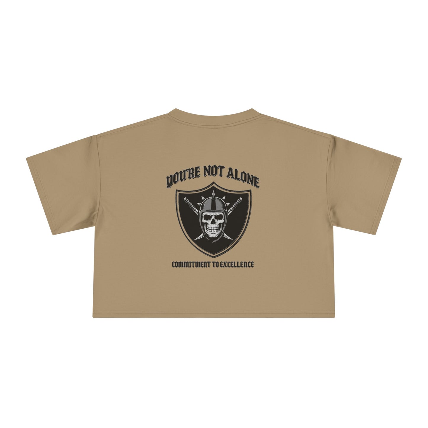 Commitment To Excellence Women's Crop Tee